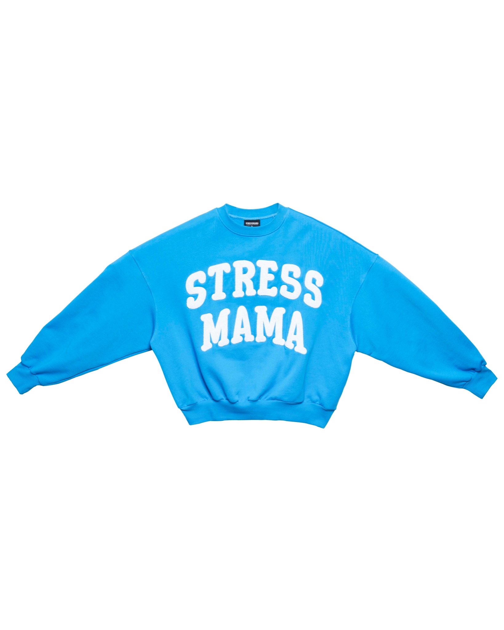 SSMA EMBROIDERY SWEATER - BLUE