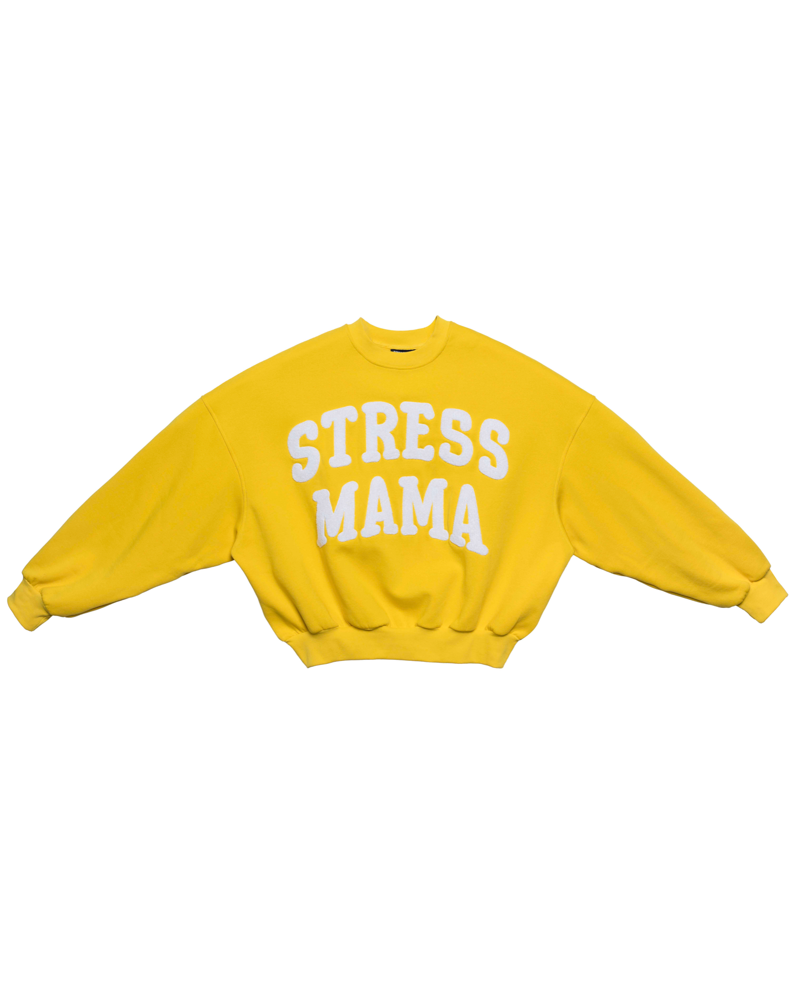 SSMA EMBROIDERY SWEATER - YELLOW