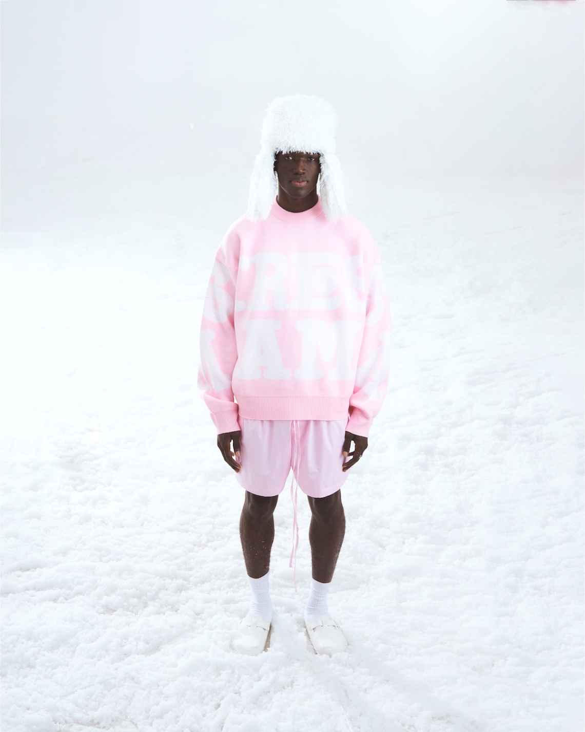 SSMA KNIT SWEATER - PINK