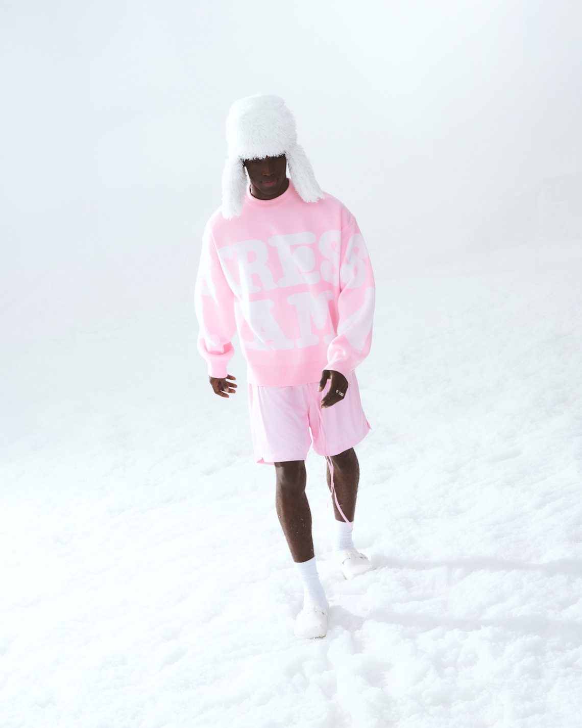 SSMA KNIT SWEATER - PINK