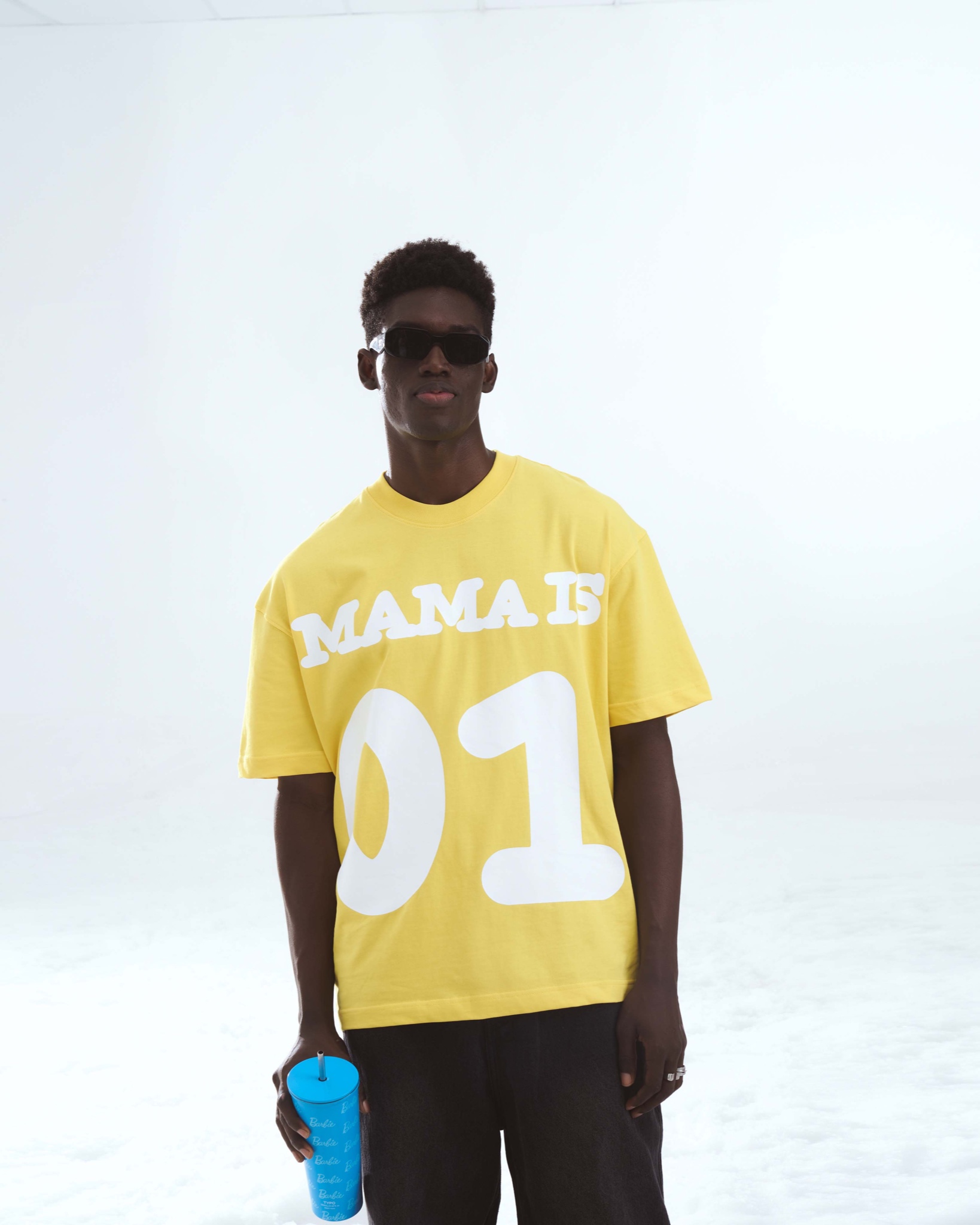 SSMA MAMA IS 01 T-SHIRT - YELLOW