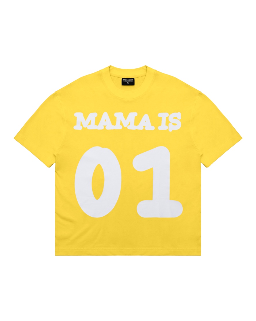 SSMA MAMA IS 01 T-SHIRT - YELLOW