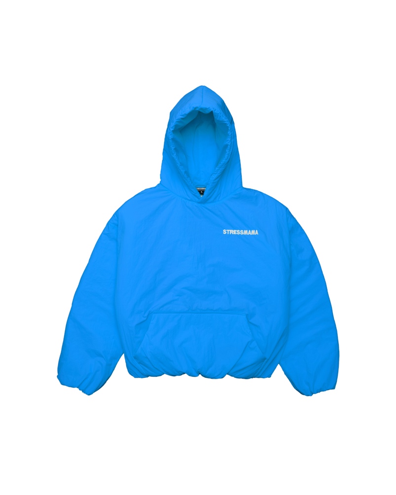 SSMA PUFFER HOODIE - BLUE