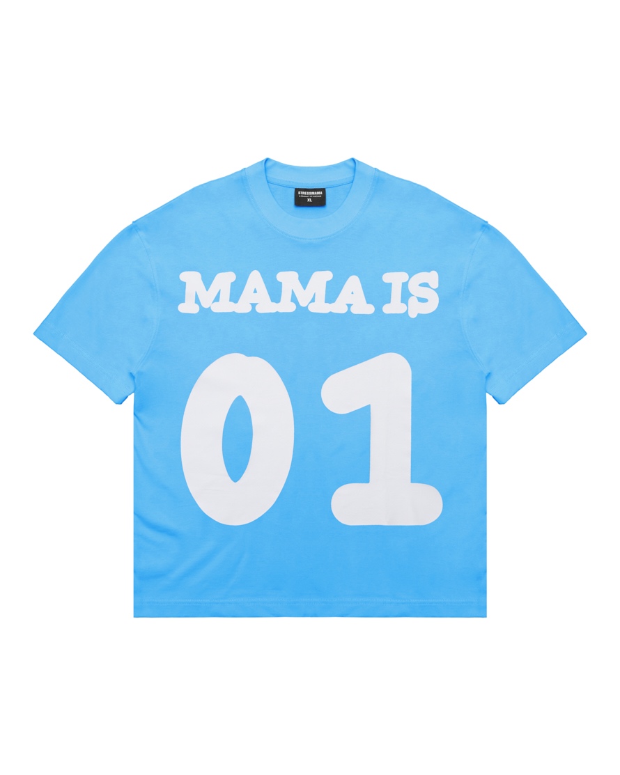 SSMA MAMA IS 01 T-SHIRT - BLUE