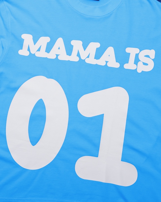 SSMA MAMA IS 01 T-SHIRT - BLUE