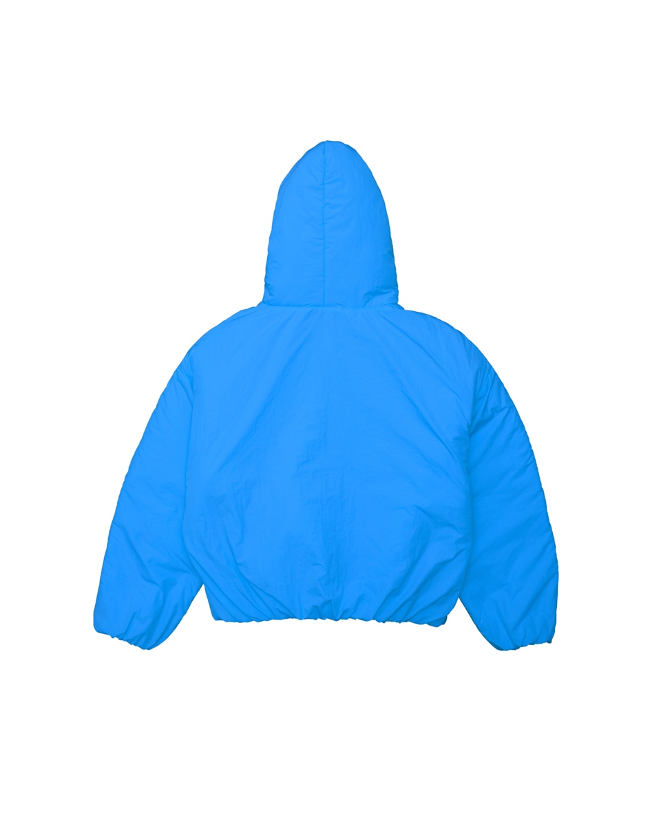 SSMA PUFFER HOODIE - BLUE