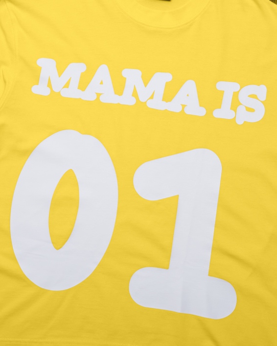 SSMA MAMA IS 01 T-SHIRT - YELLOW