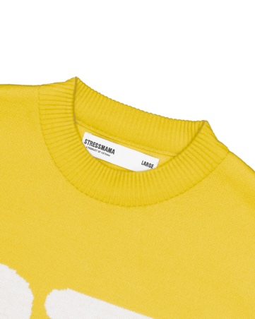 SSMA KNIT SWEATER - YELLOW