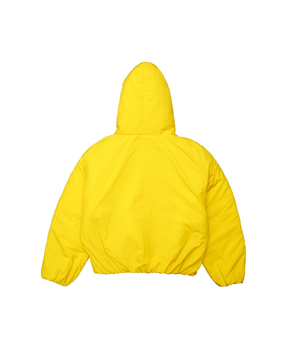 SSMA PUFFER HOODIE - YELLOW