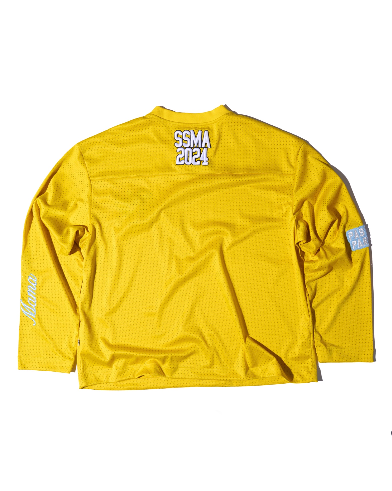 SS24 MESH LONGSLEEVE - YELLOW