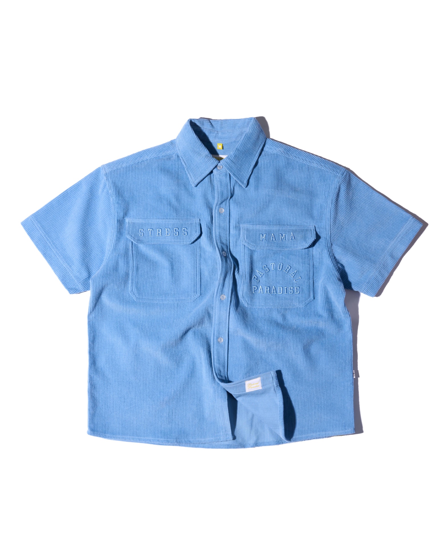 SS24 CORDUROY SHIRT - BLUE