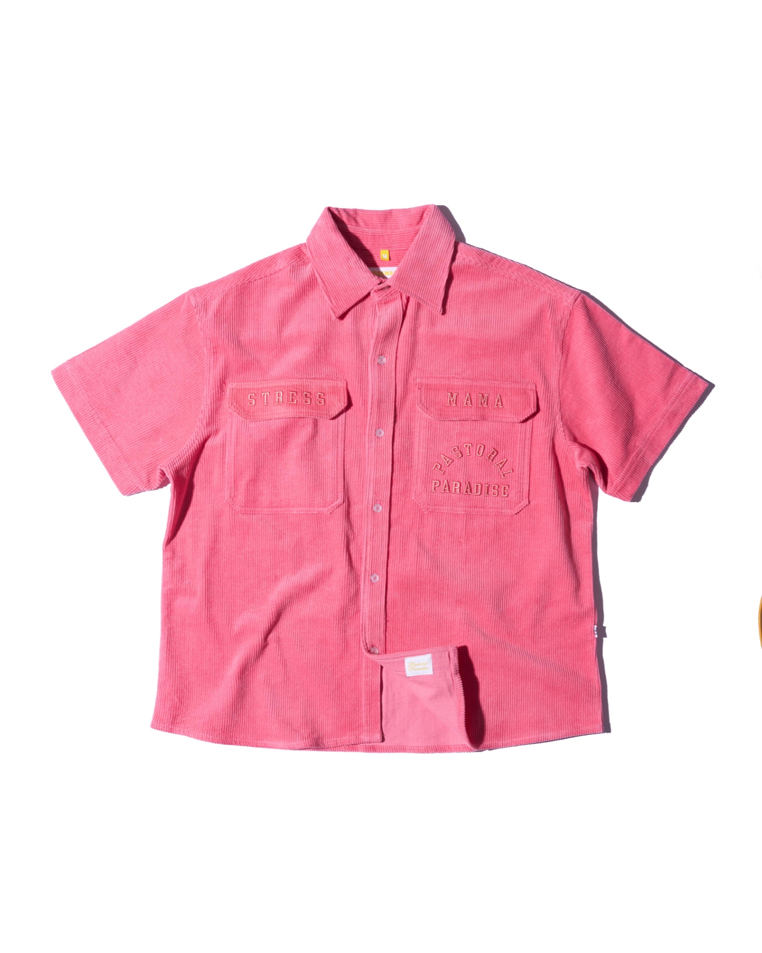 SS24 CORDUROY SHIRT - PINK