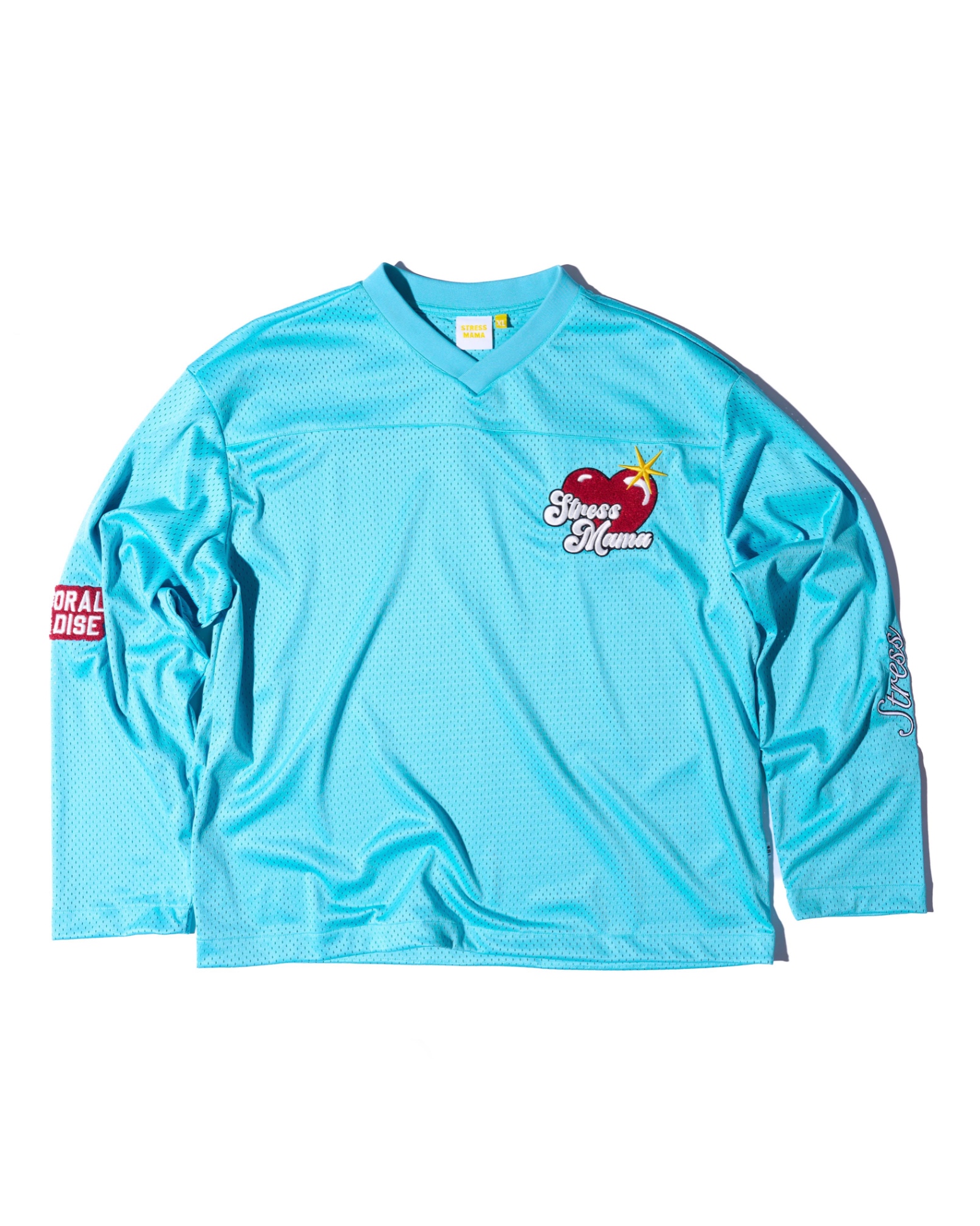 SS24 MESH LONGSLEEVE - BLUE