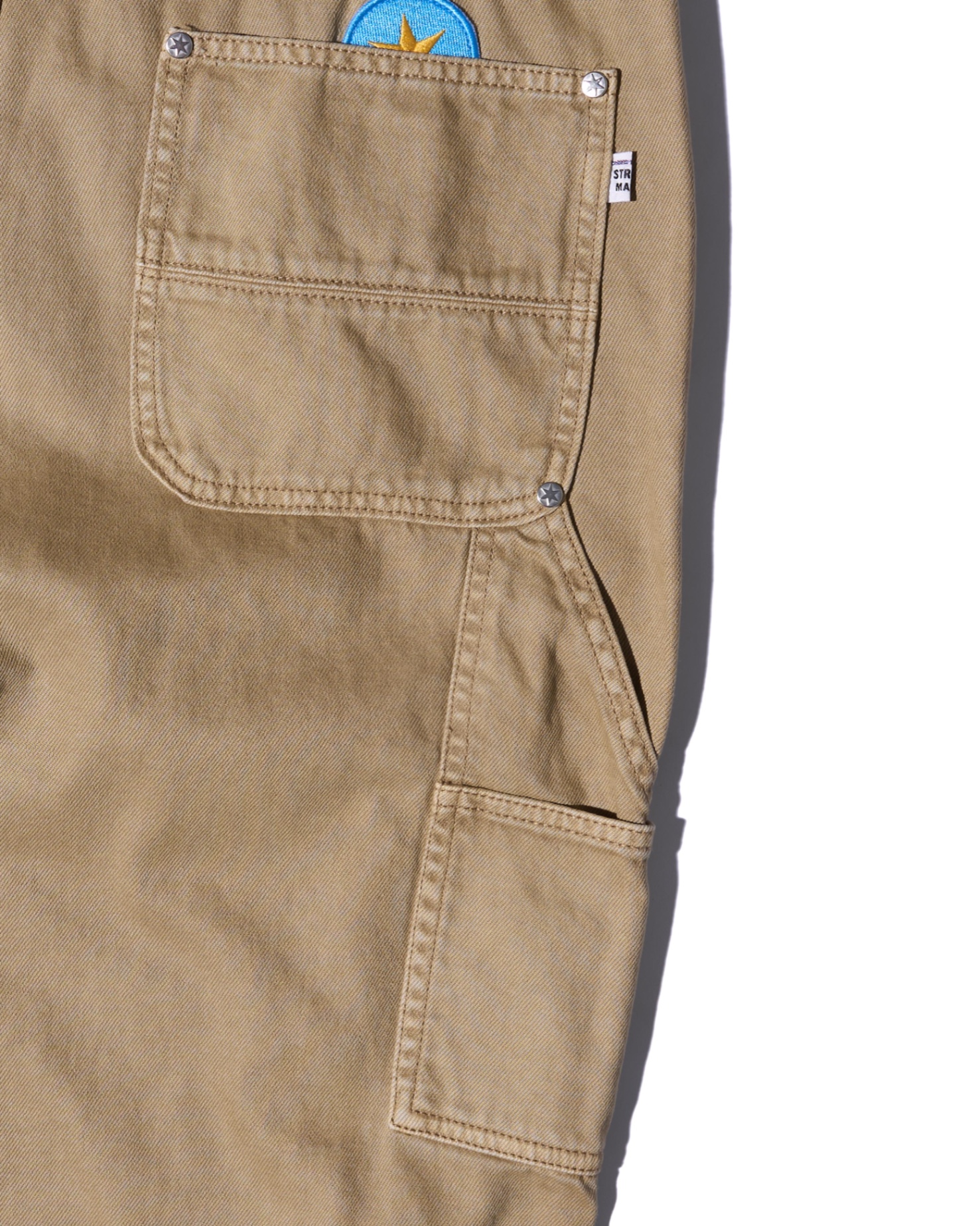 SS24 PATCH PANTS - BROWN