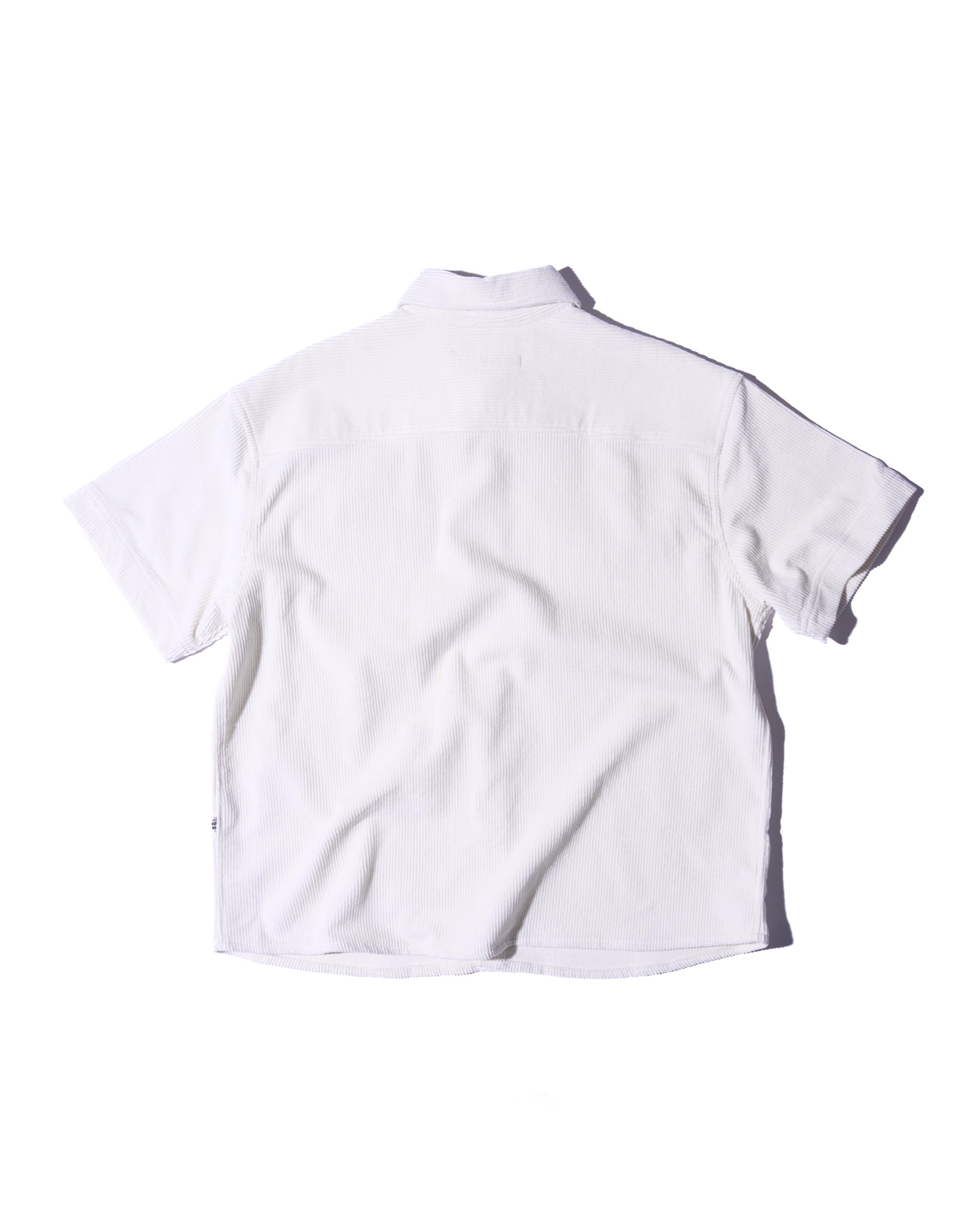 SS24 CORDUROY SHIRT - WHITE