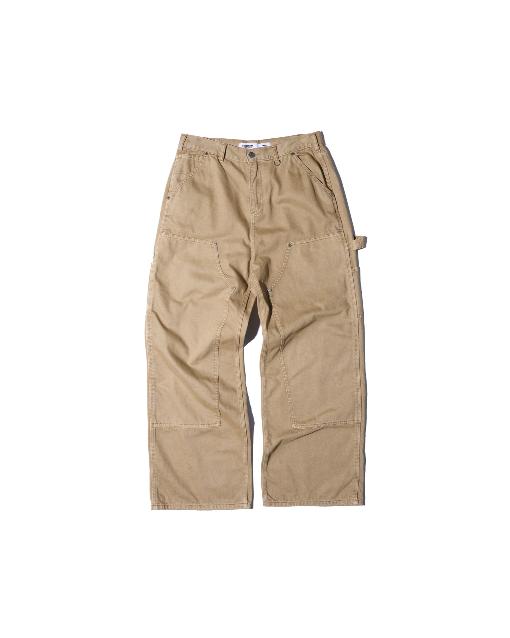 SS24 PATCH PANTS - BROWN