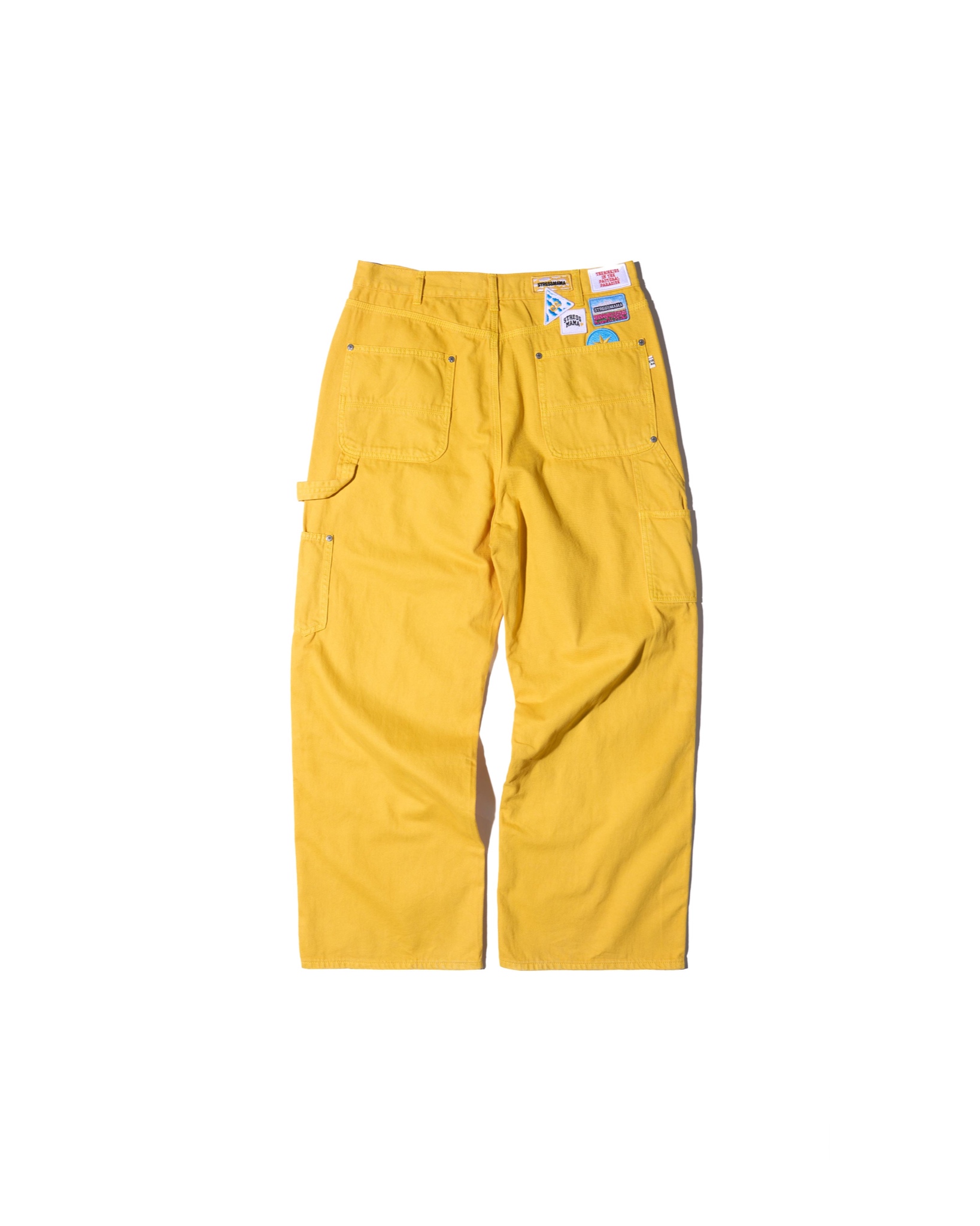 SS24 PATCH PANTS - YELLOW