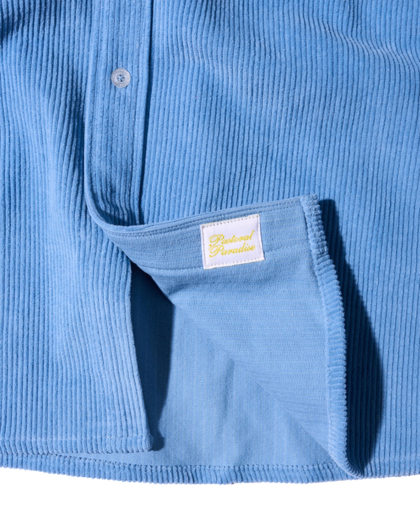 SS24 CORDUROY SHIRT - BLUE