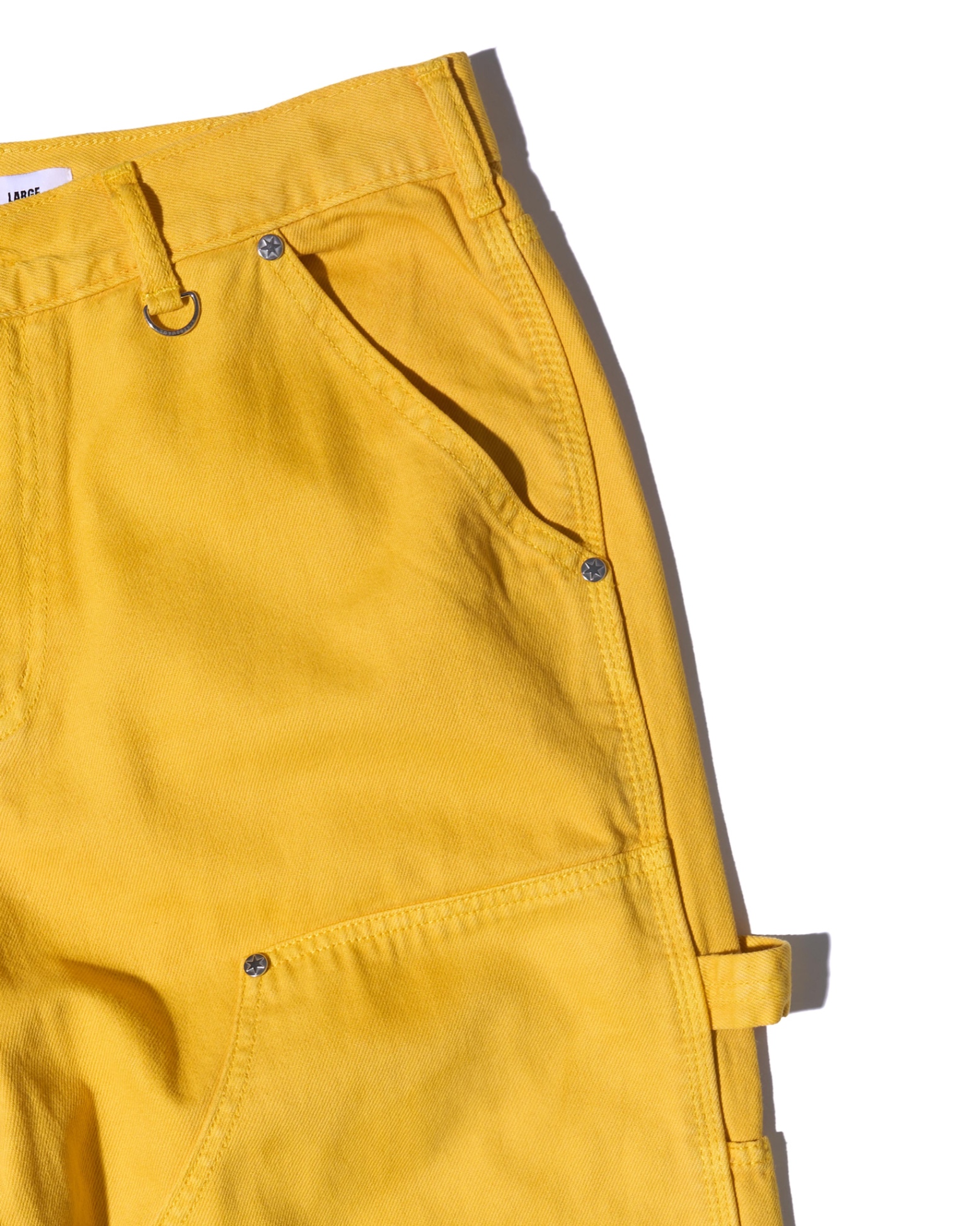 SS24 PATCH PANTS - YELLOW