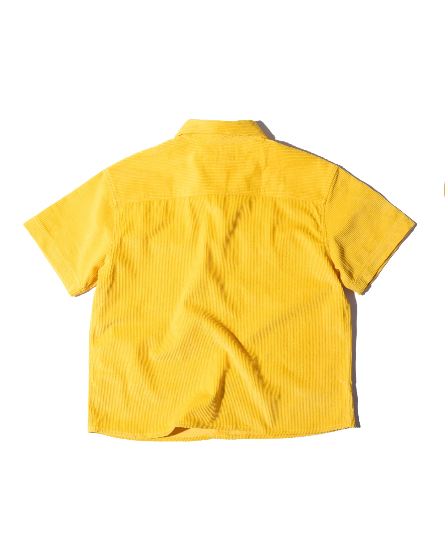 SS24 CORDUROY SHIRT - YELLOW