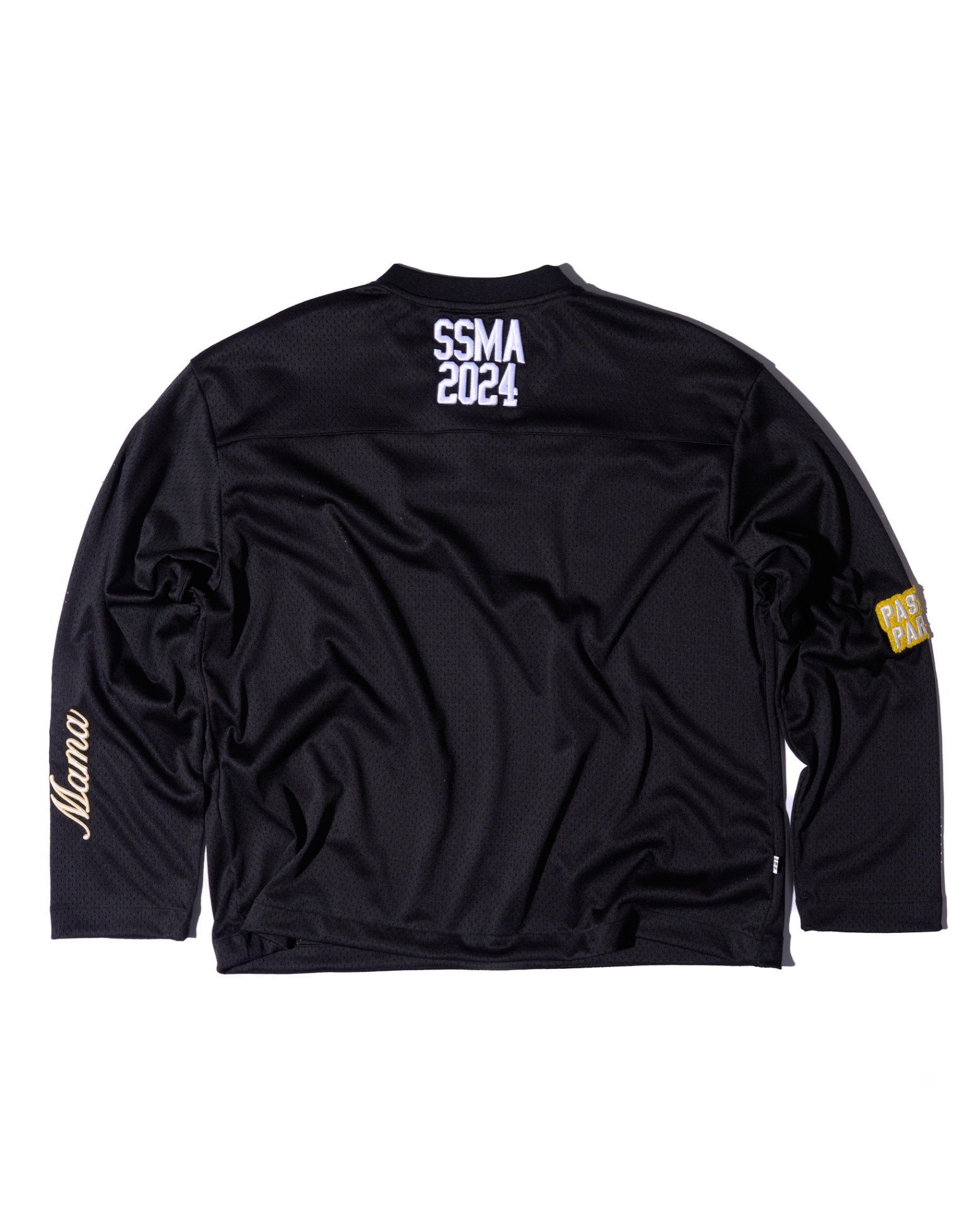 SS24 MESH LONGSLEEVE - BLACK