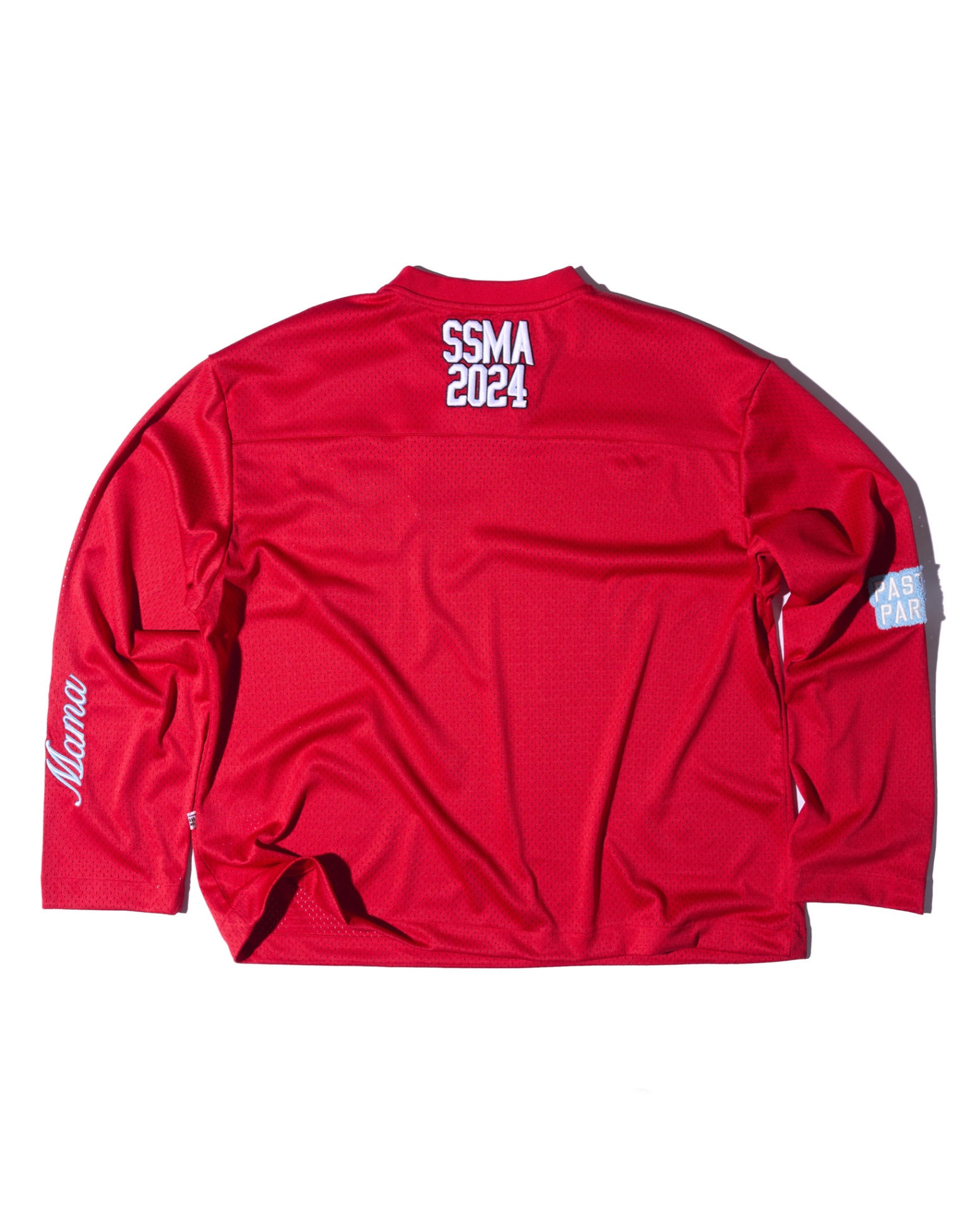 SS24 MESH LONGSLEEVE - RED