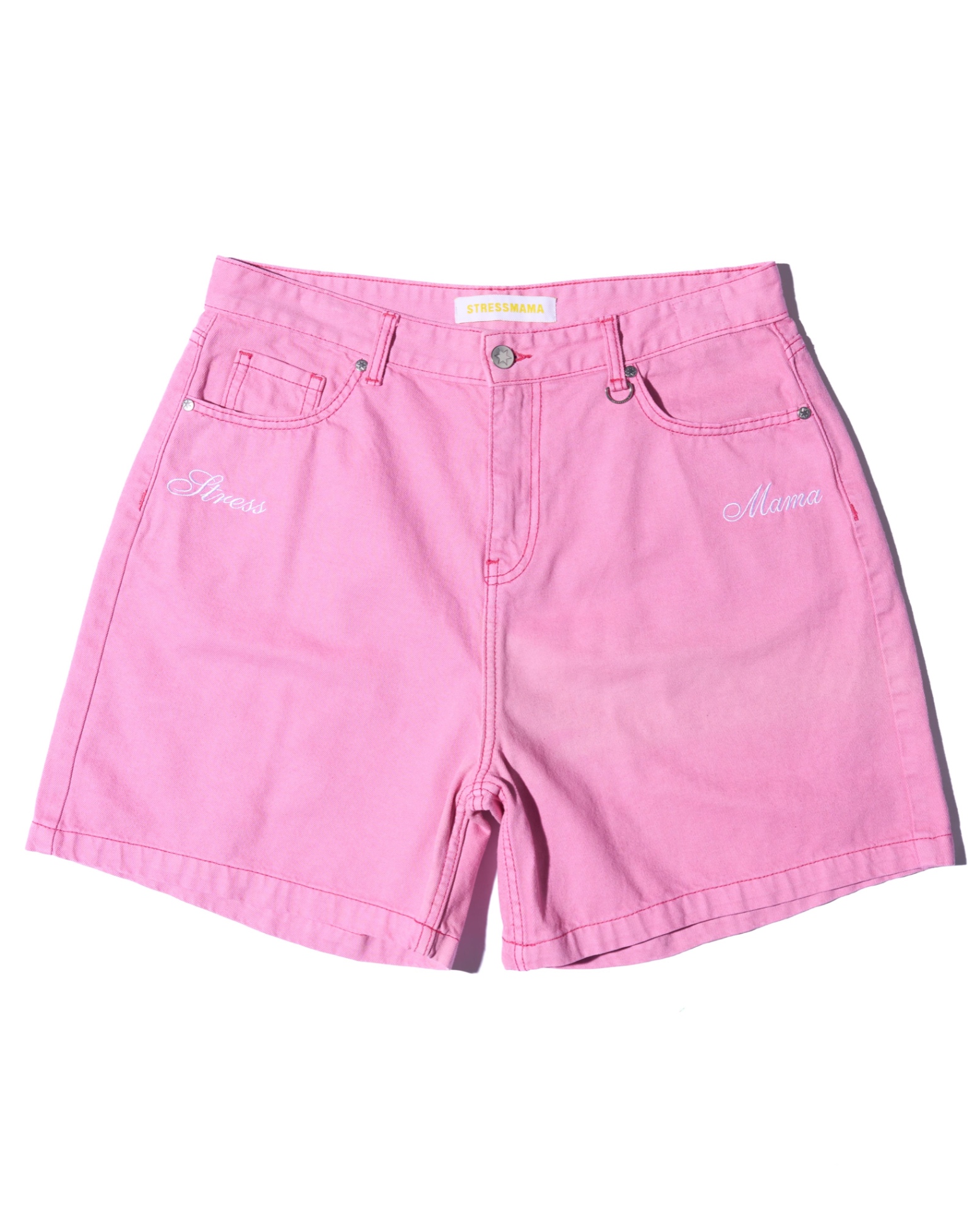 SS24 DENIM SHORTS - PINK