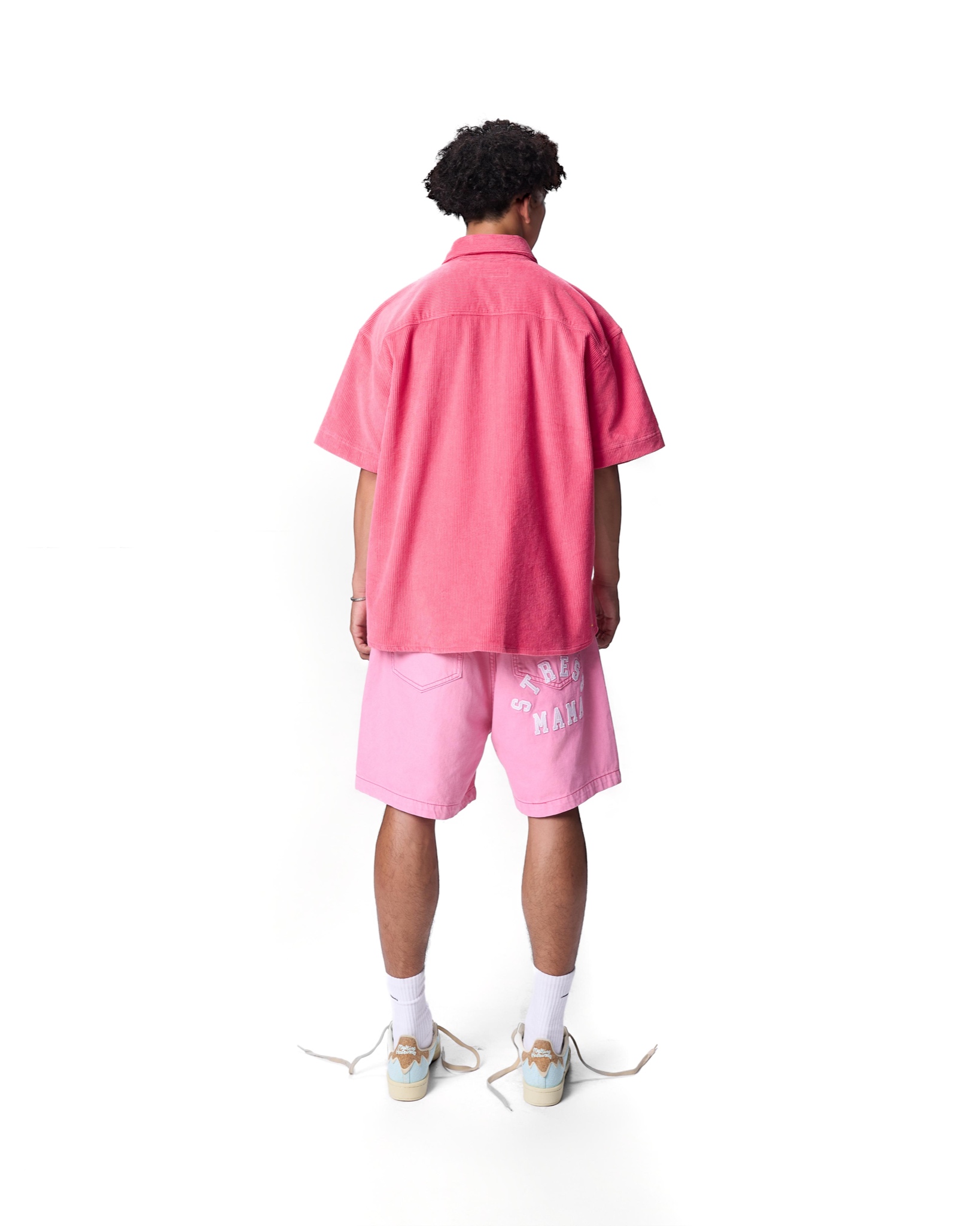 SS24 CORDUROY SHIRT - PINK