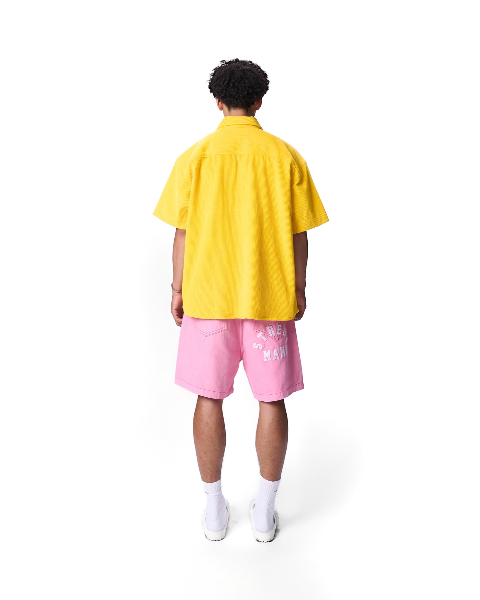 SS24 CORDUROY SHIRT - YELLOW