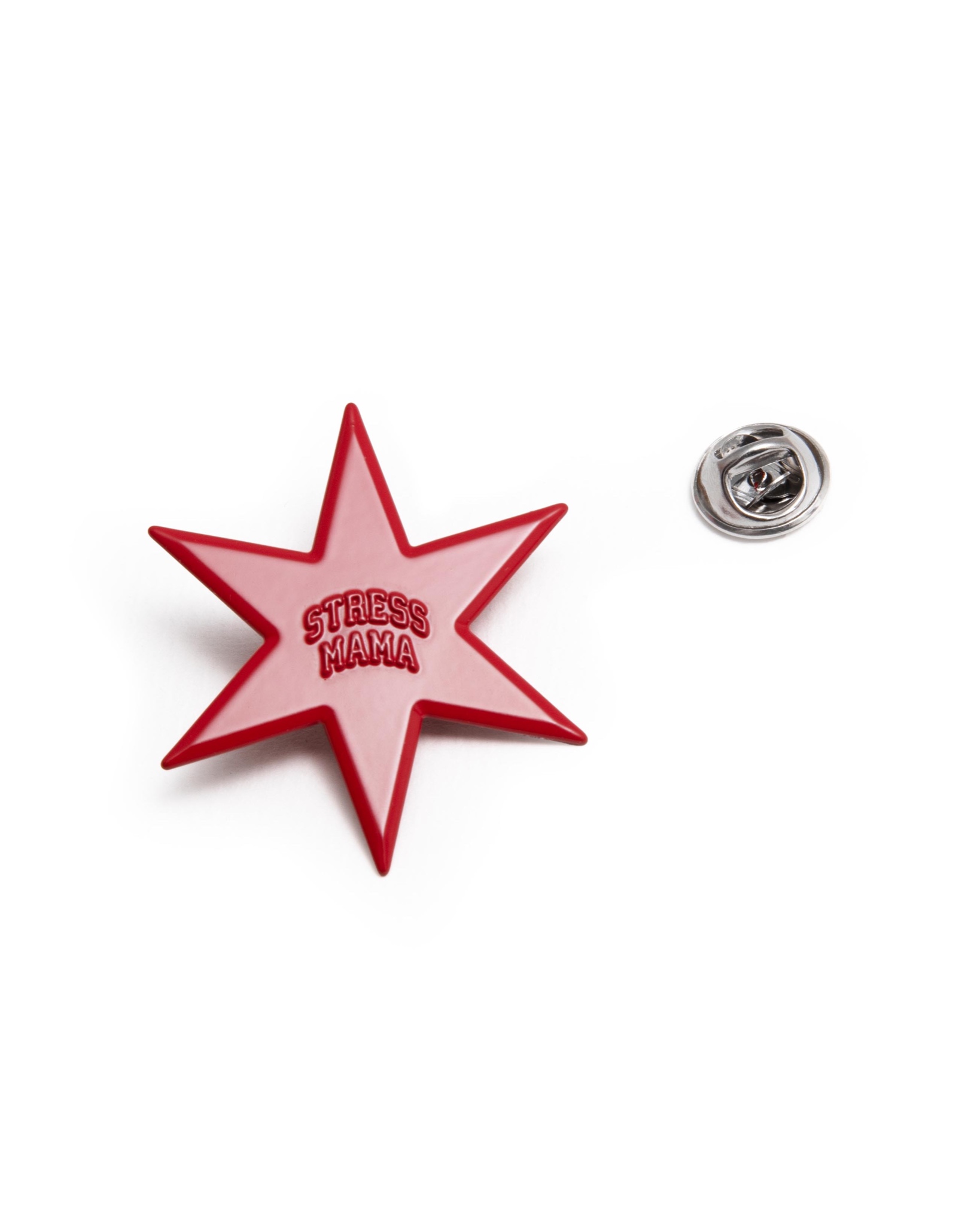 STRESSMAMA PIN - RED STAR