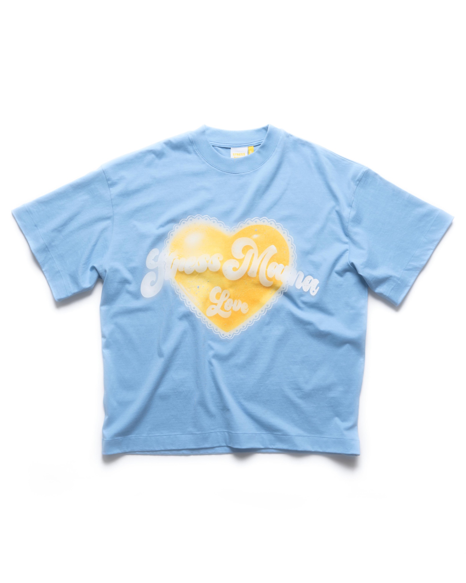 SUMMER24 HEART T-SHIRT - BLUE