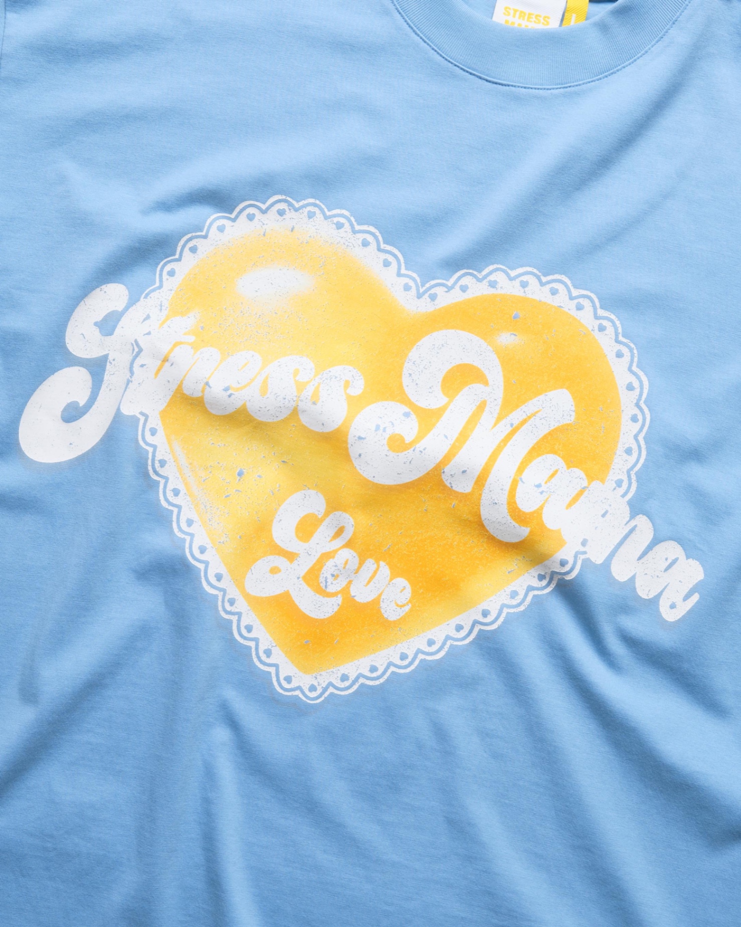 SUMMER24 HEART T-SHIRT - BLUE