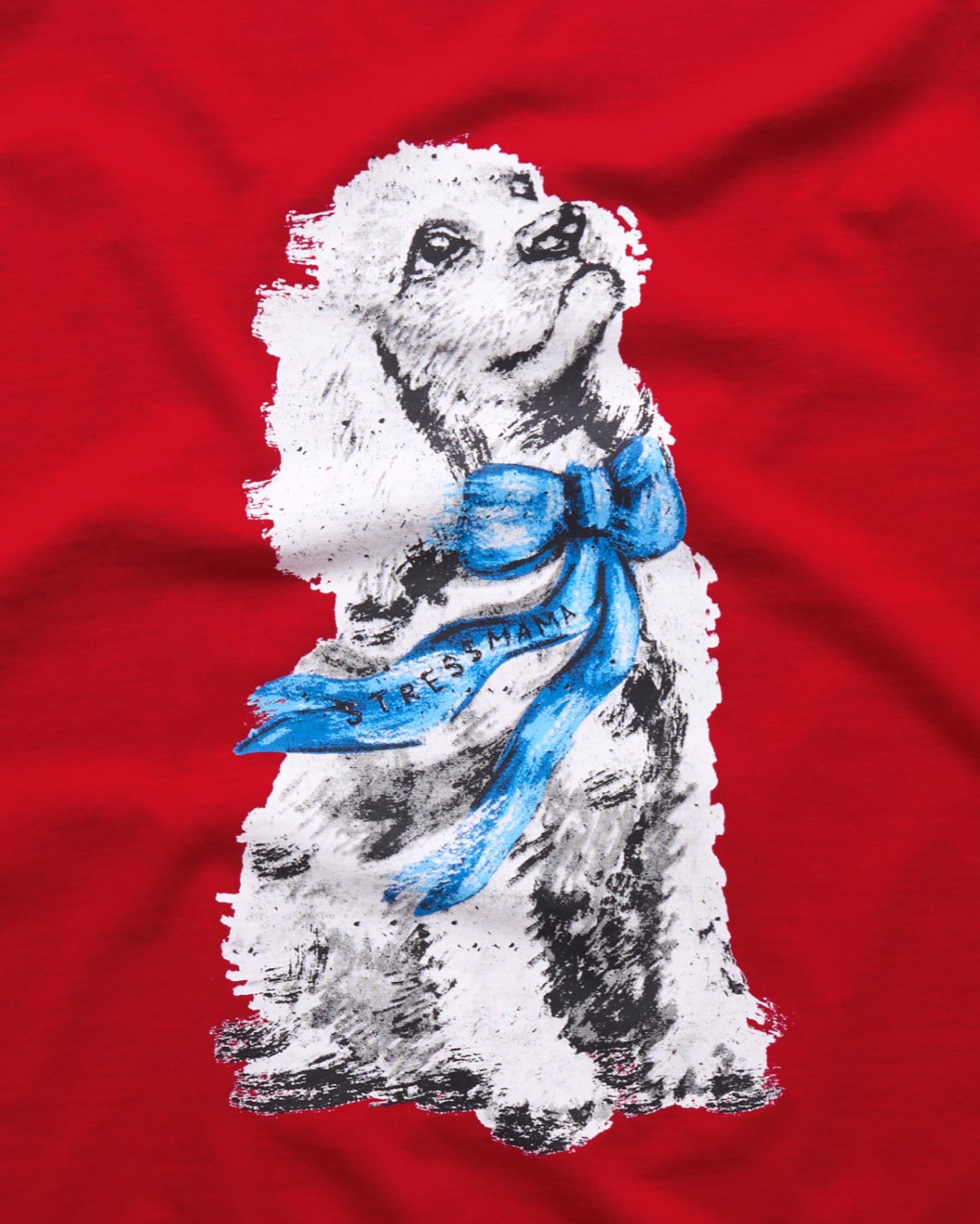 SUMMER24 PUPPY LONG-SLEEVE - RED