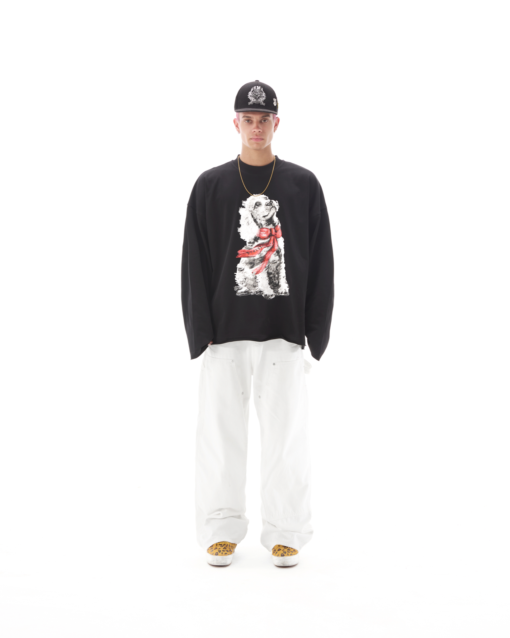 SUMMER24 PUPPY LONG-SLEEVE - BLACK