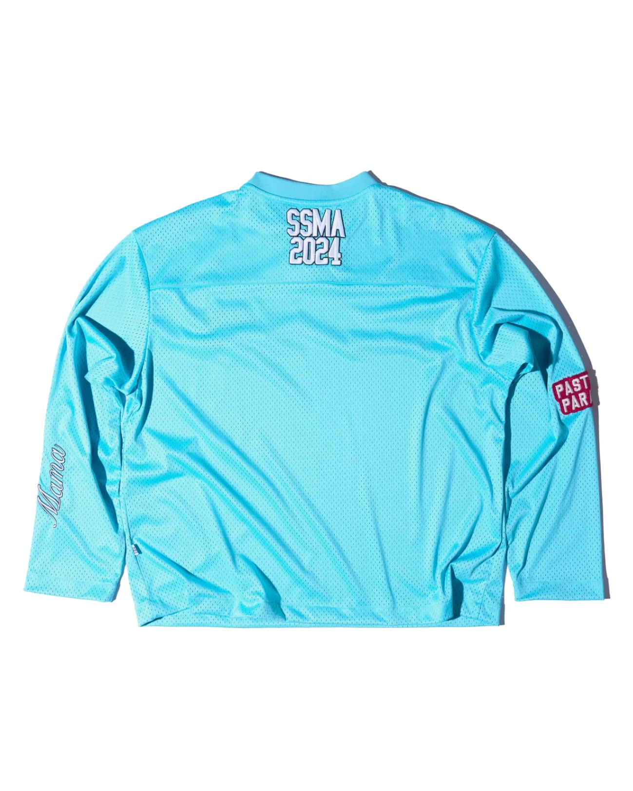 SS24 MESH LONGSLEEVE - BLUE