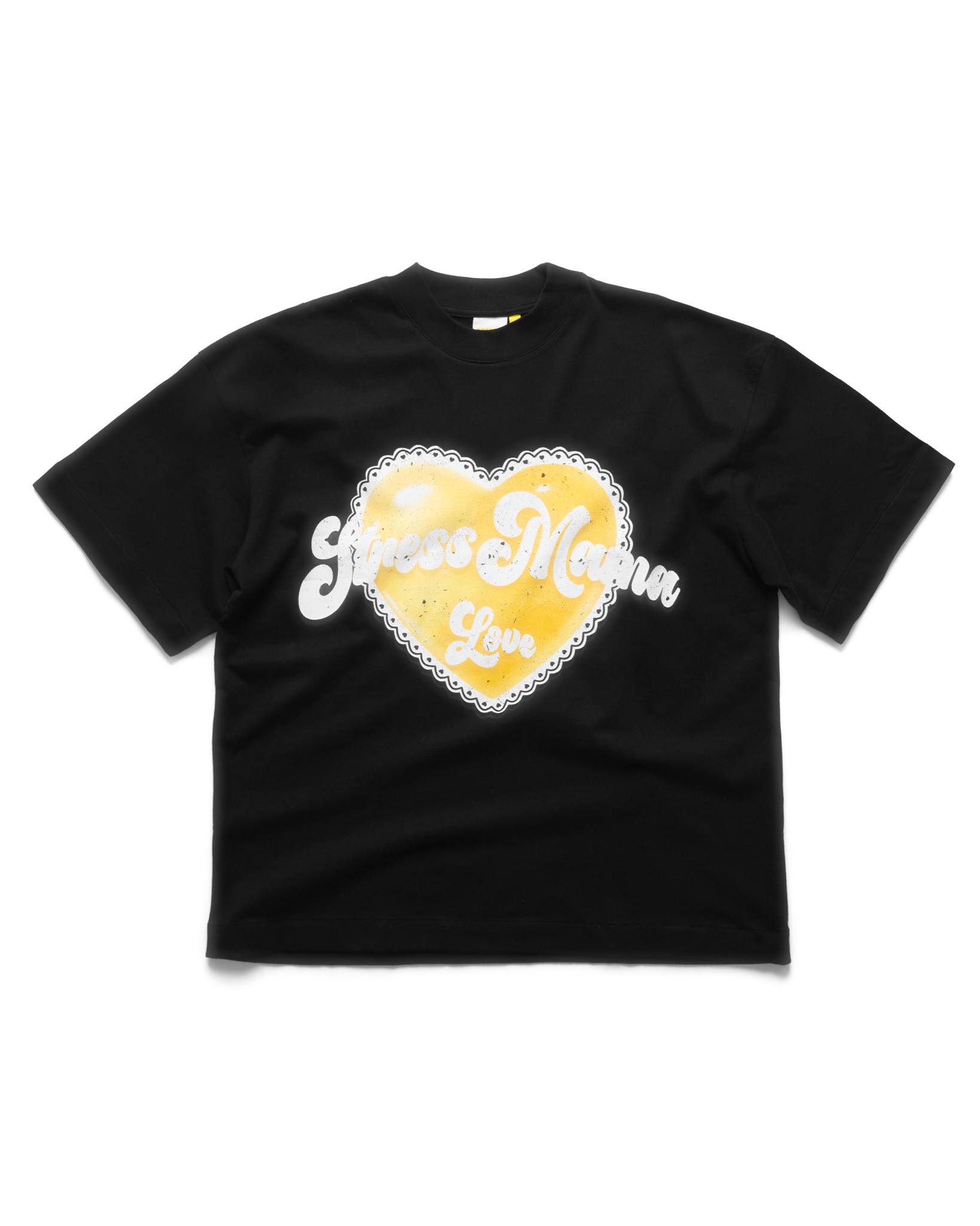 SUMMER24 HEART T-SHIRT - BLACK