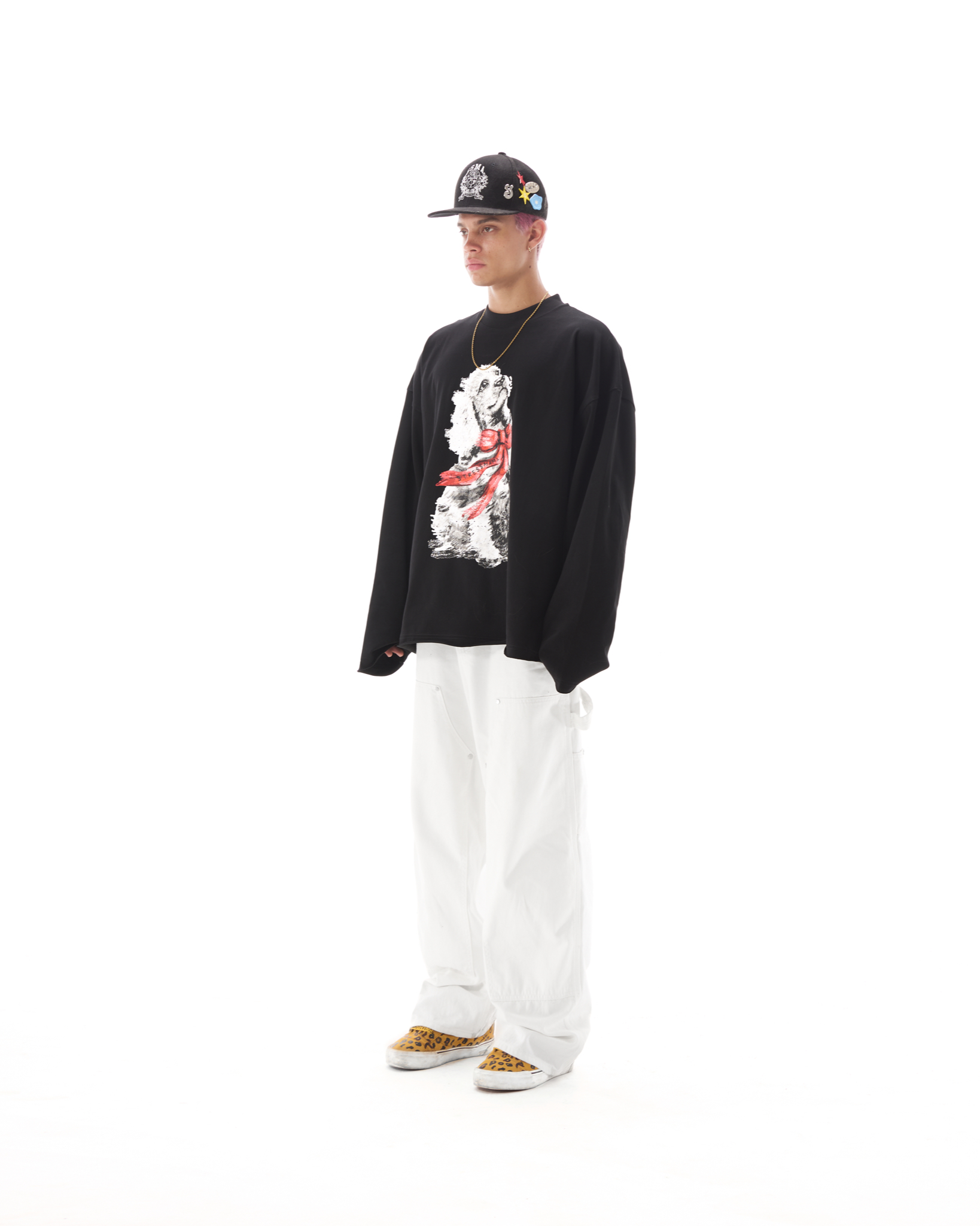 SUMMER24 PUPPY LONG-SLEEVE - BLACK