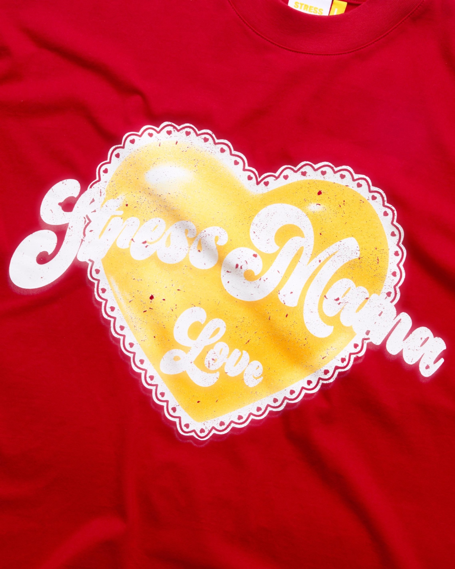 SUMMER24 HEART T-SHIRT - RED