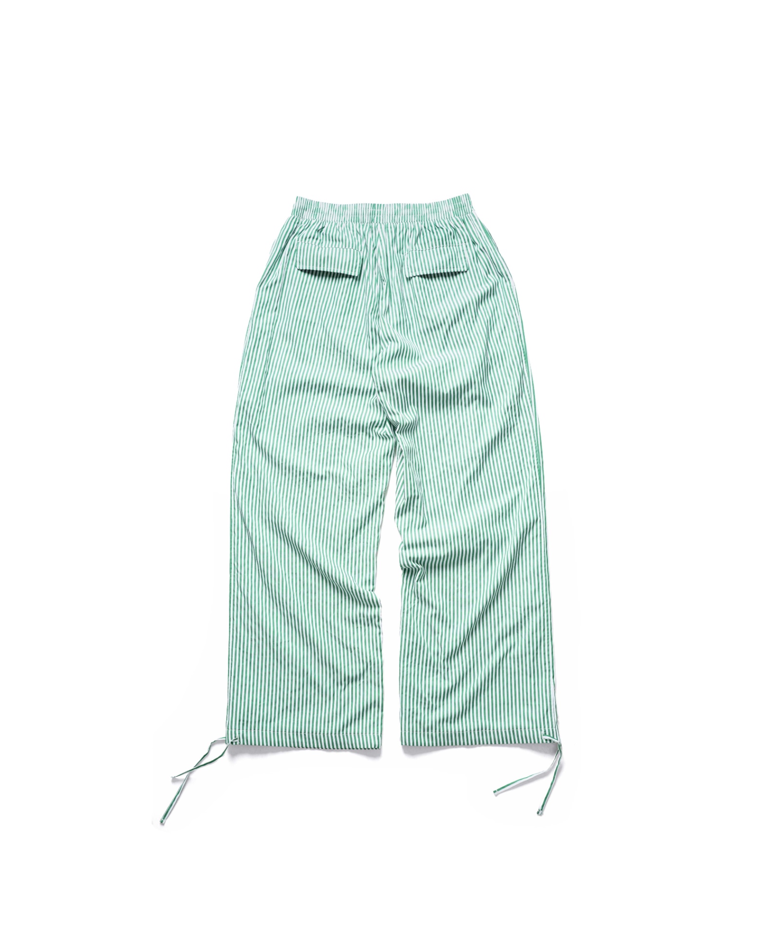 RESORT24 LEISURE PANTS - GREEN STRIPE