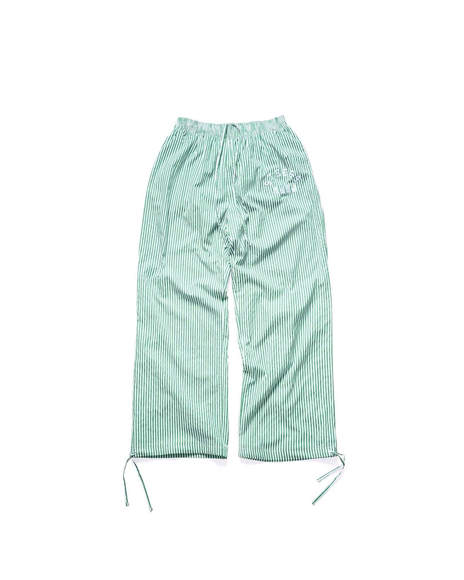 RESORT24 LEISURE PANTS - GREEN STRIPE