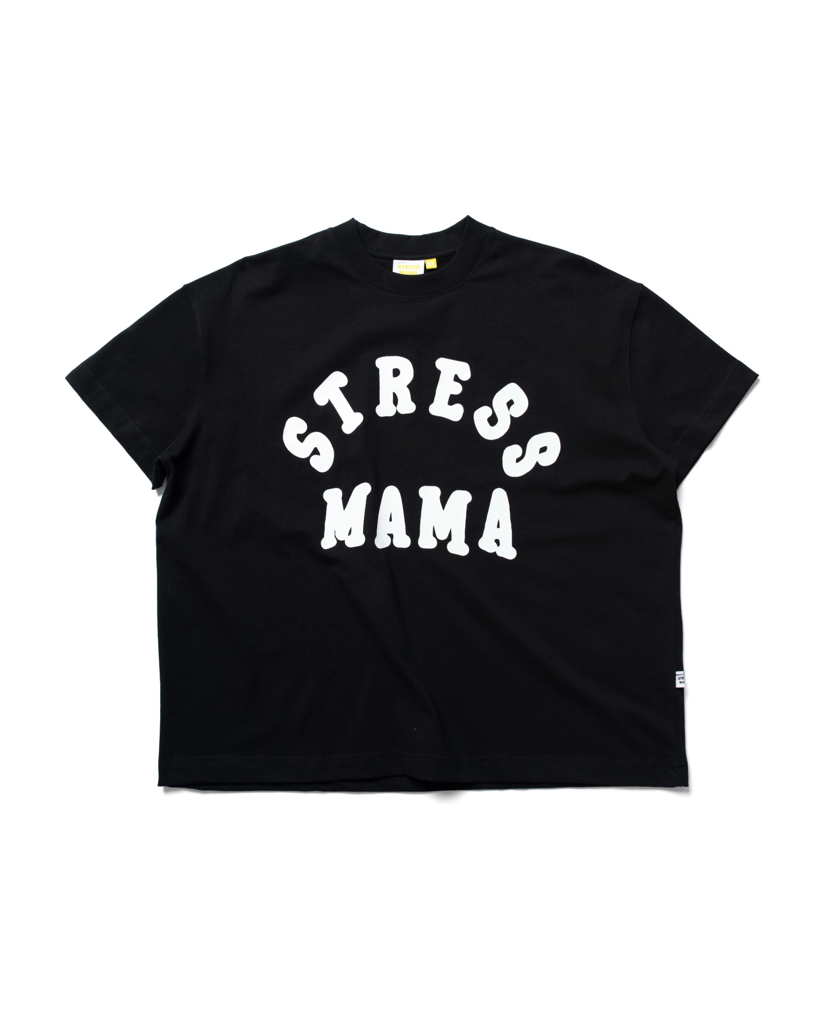 STRESSMAMA CORE T-SHIRT - BLACK