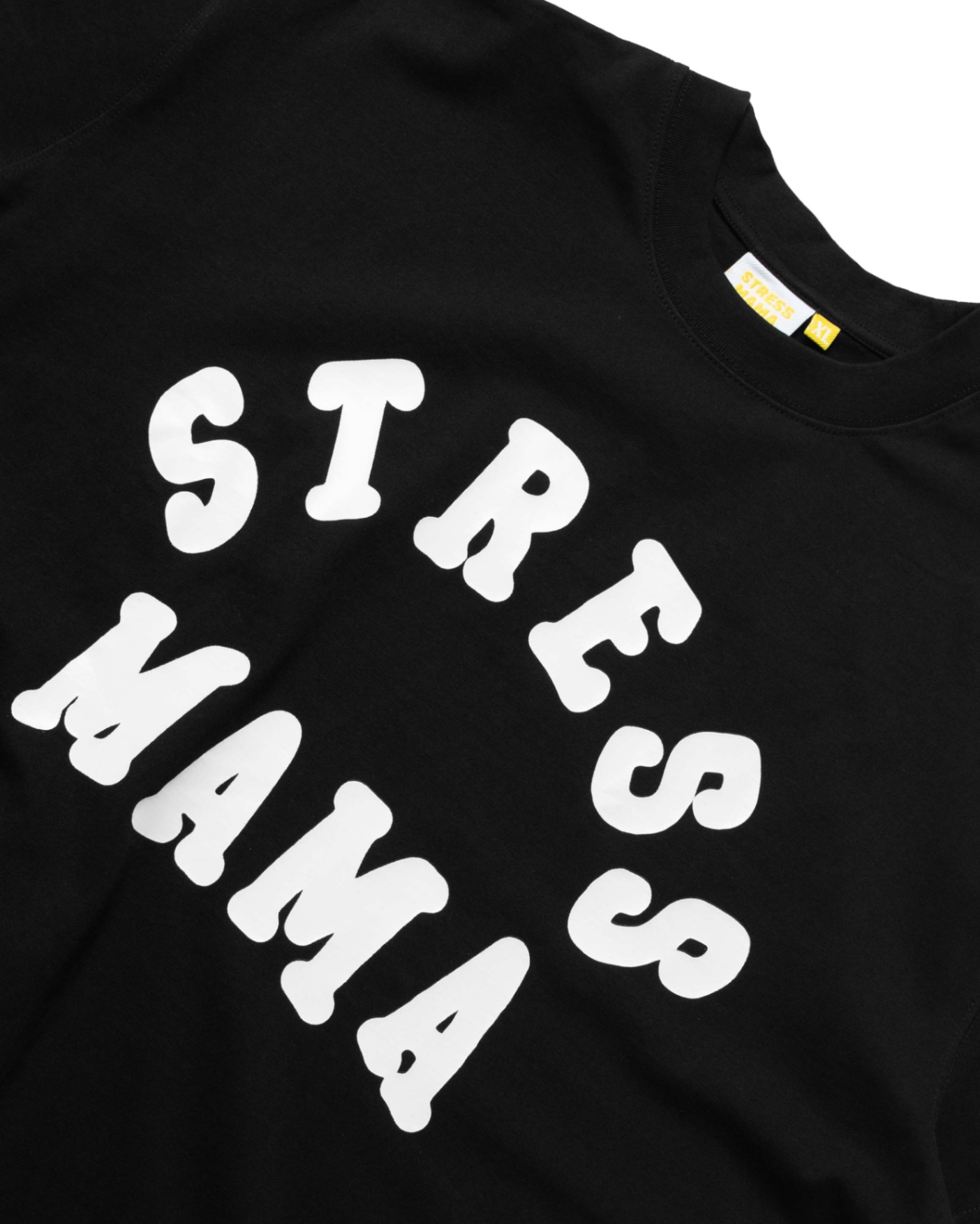 STRESSMAMA CORE T-SHIRT - BLACK