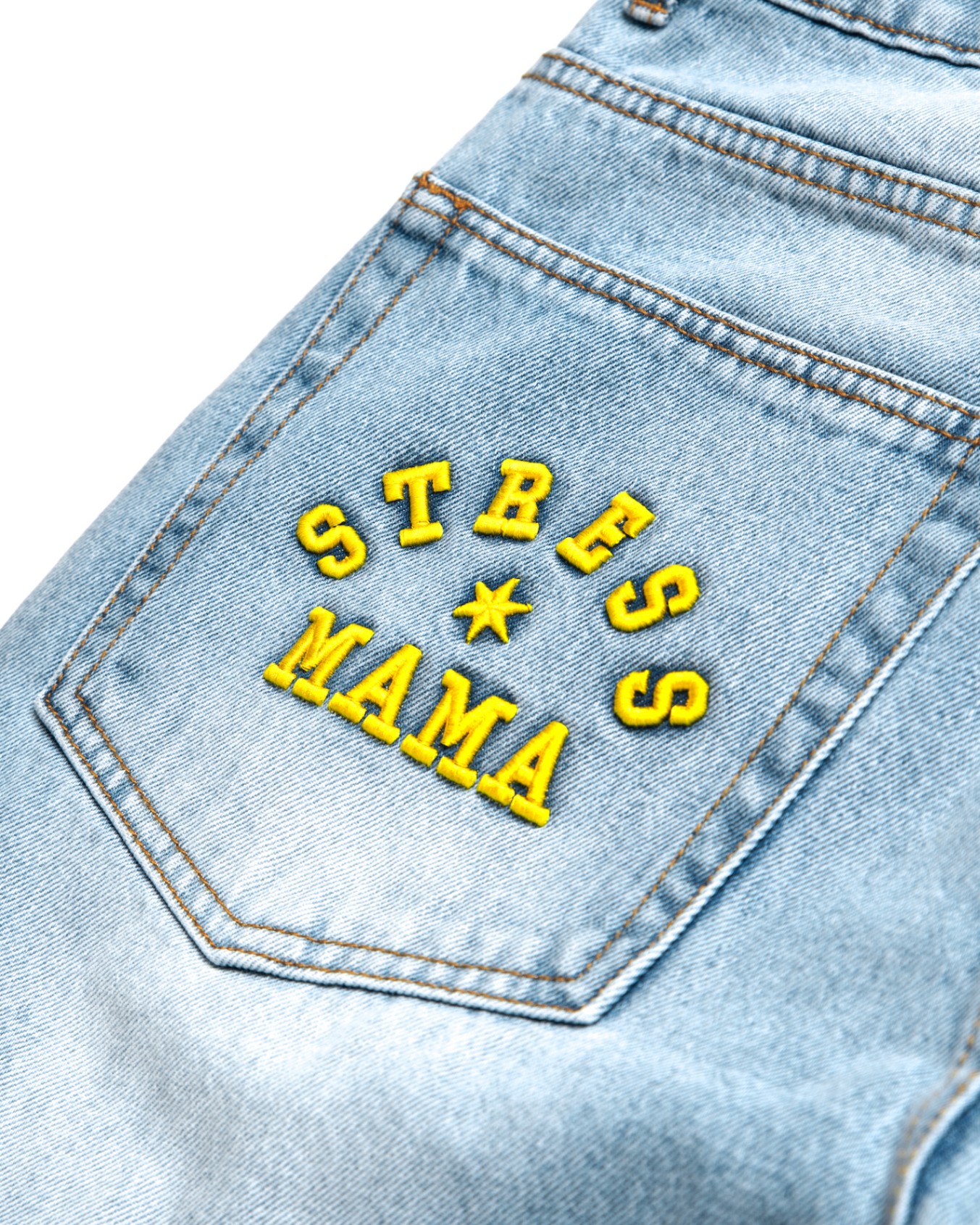 SSMA LOGO JEANS - BLUE