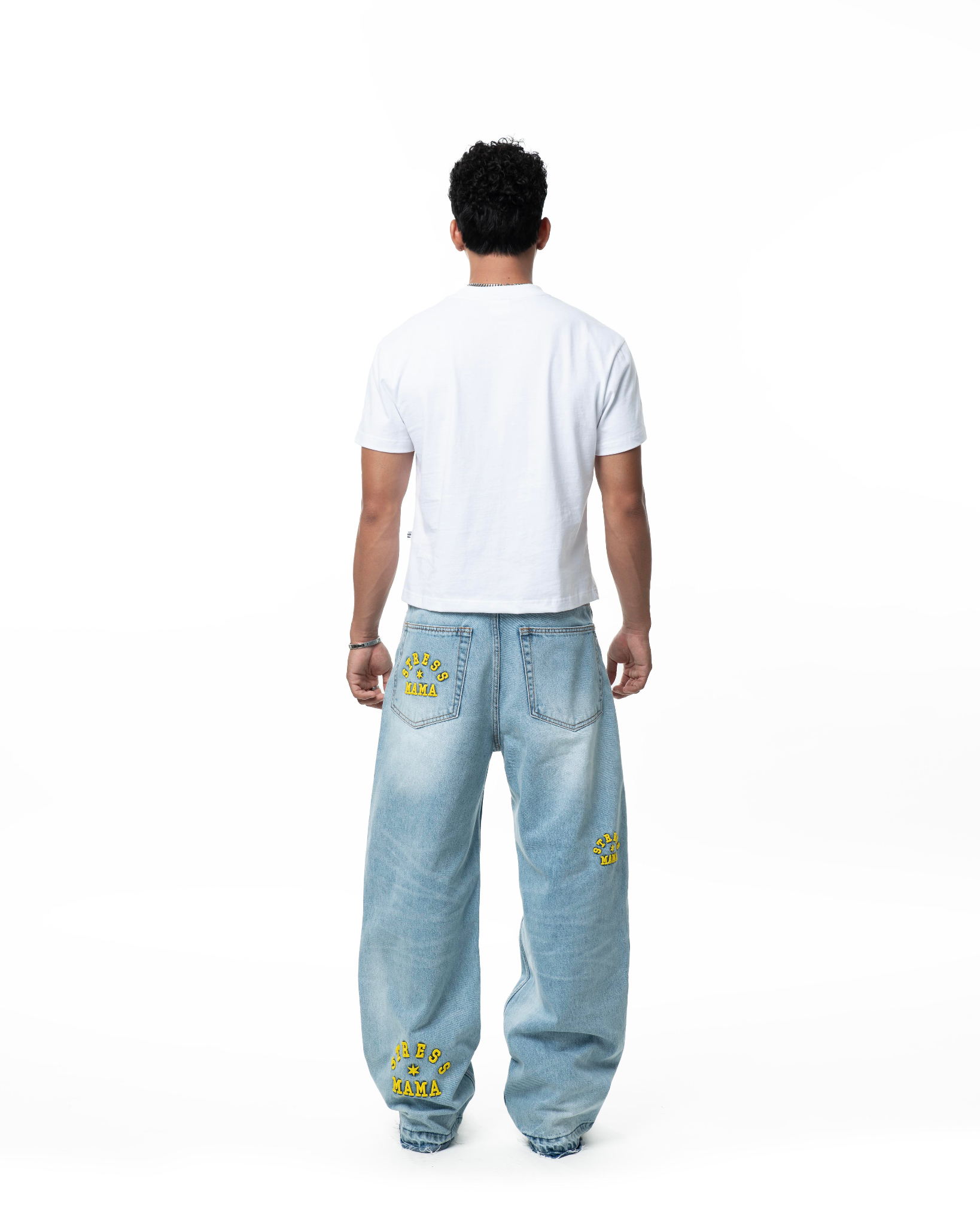 SSMA LOGO JEANS - BLUE