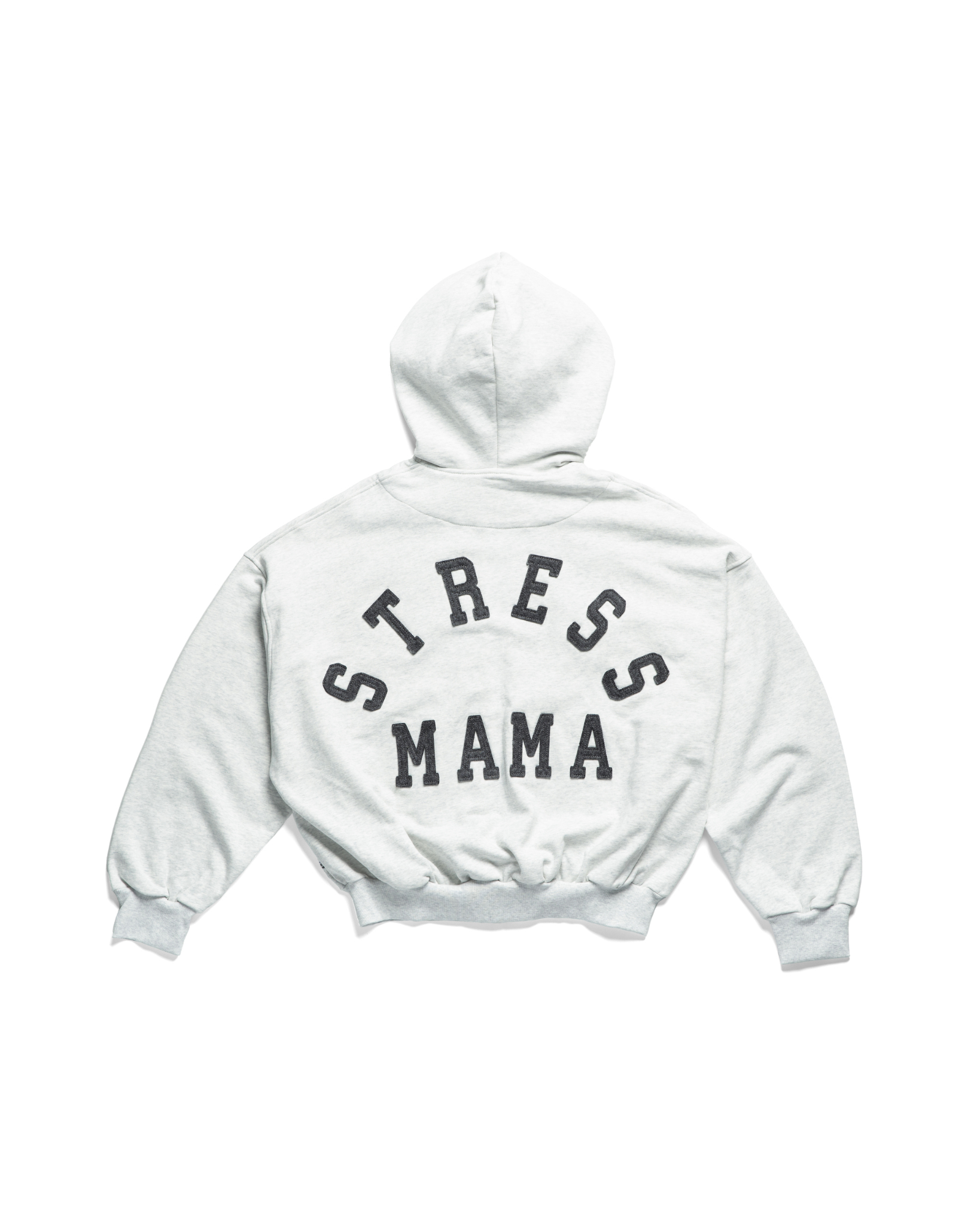 SSMA LOGO ZIP HOODIE - GREY