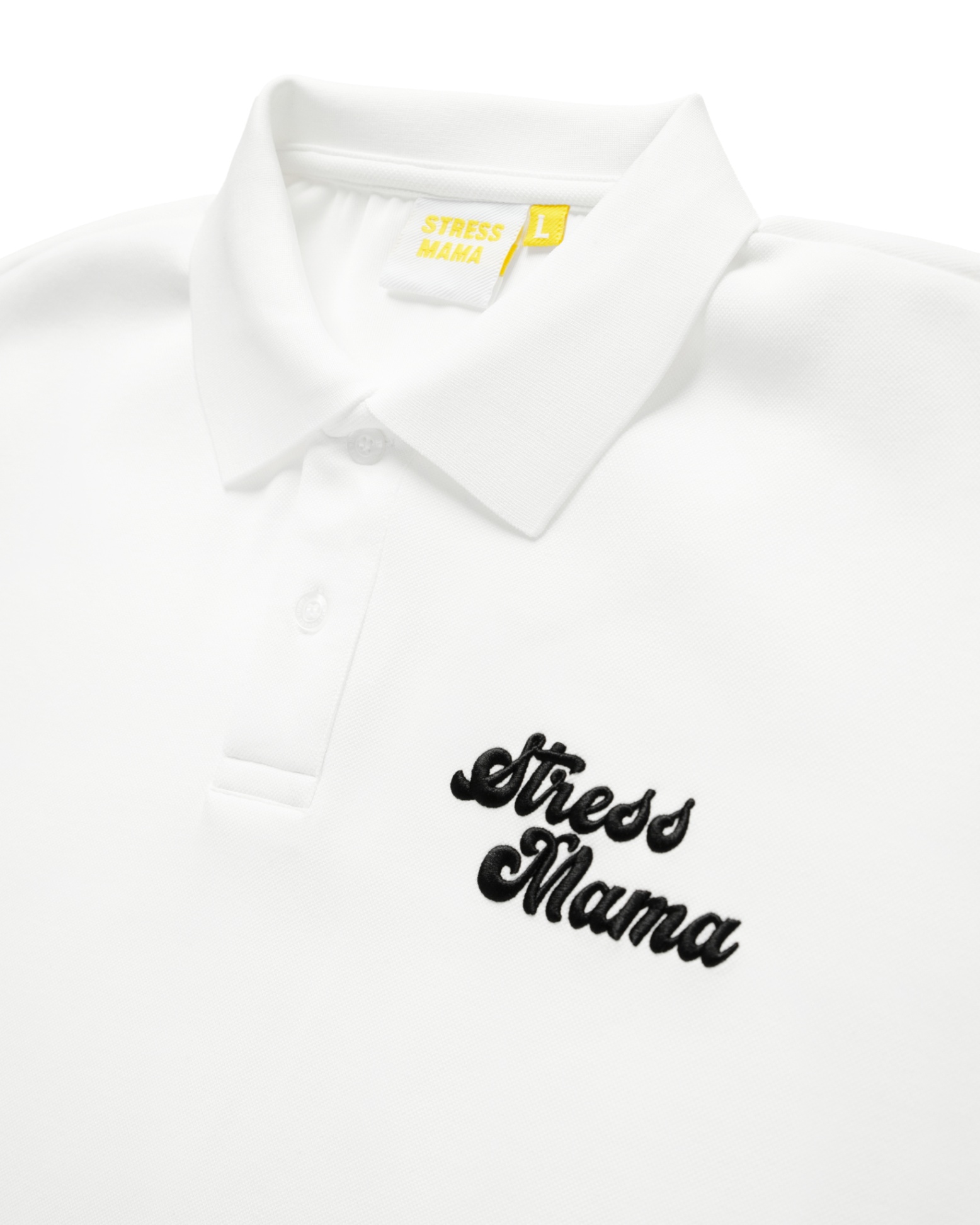 SSMA CORE POLO SHIRT - WHITE