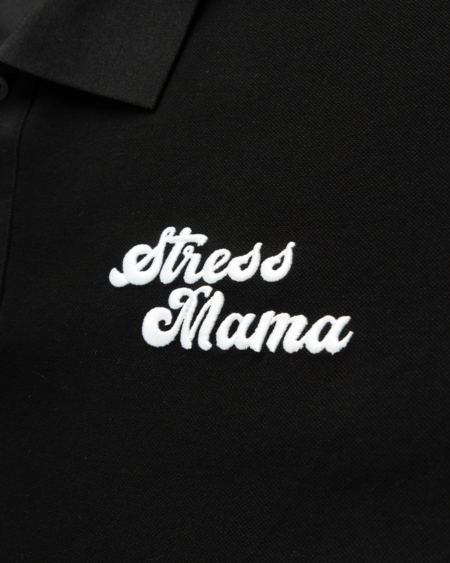 SSMA CORE POLO SHIRT - BLACK