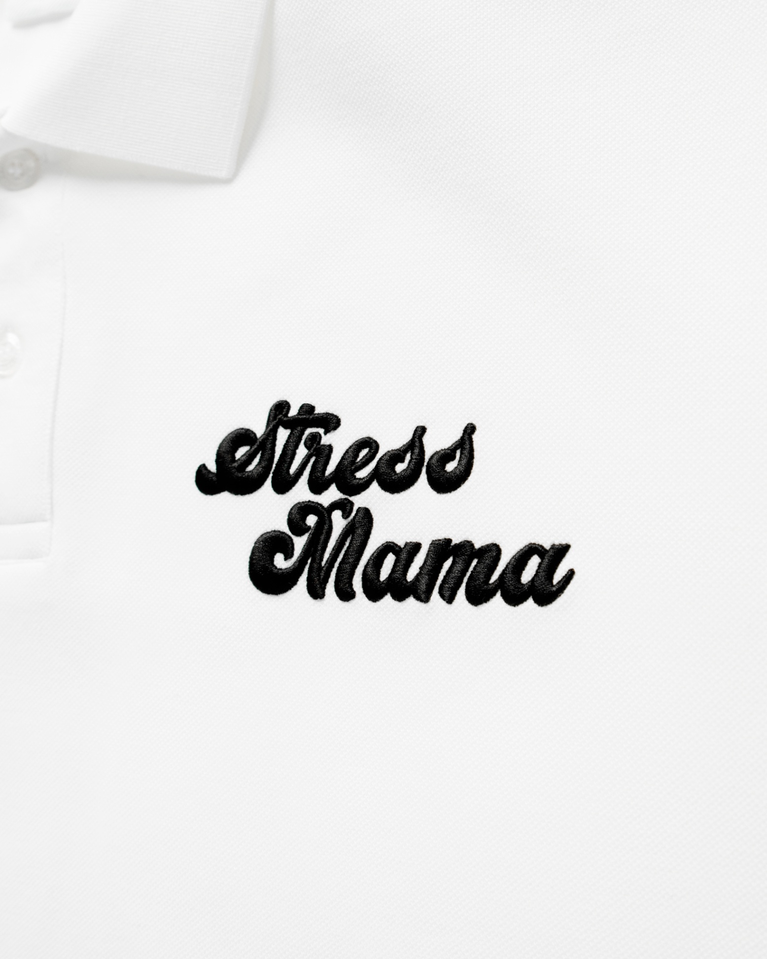 SSMA CORE POLO SHIRT - WHITE