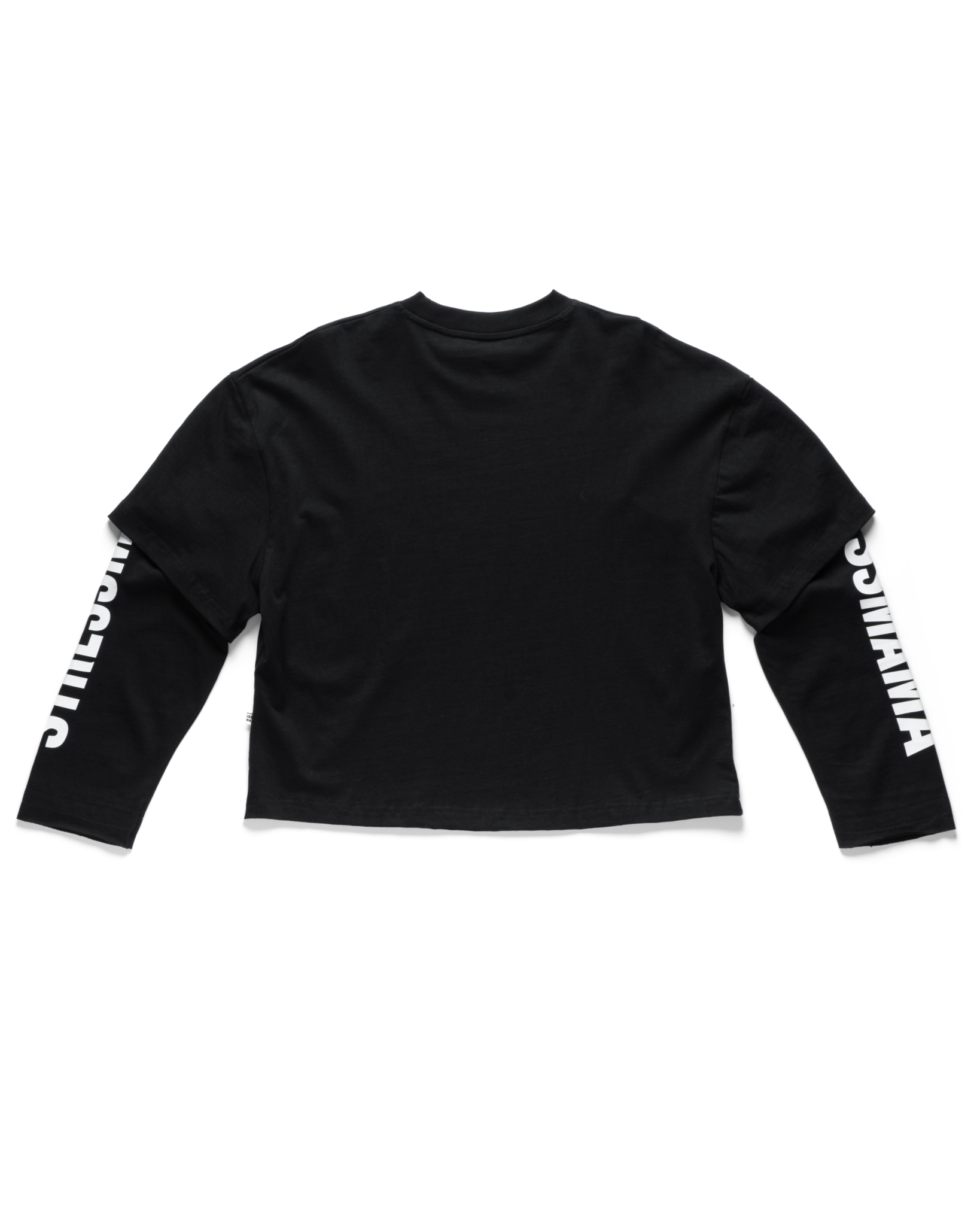 FALL24 DOUBLE-SLEEVED T-SHIRT - BLACK