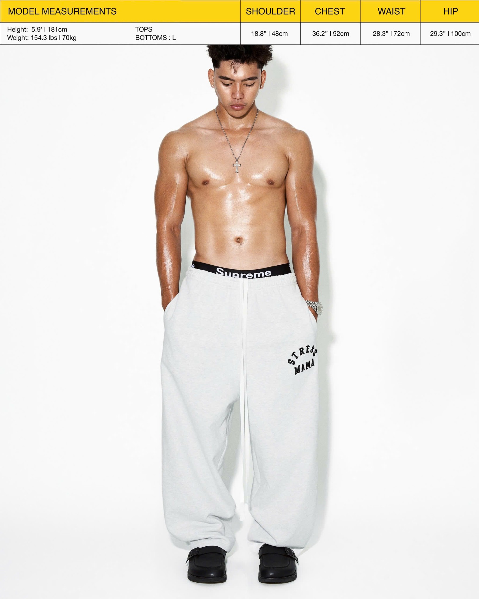 SSMA CORE SWEAT PANTS -  GRAY